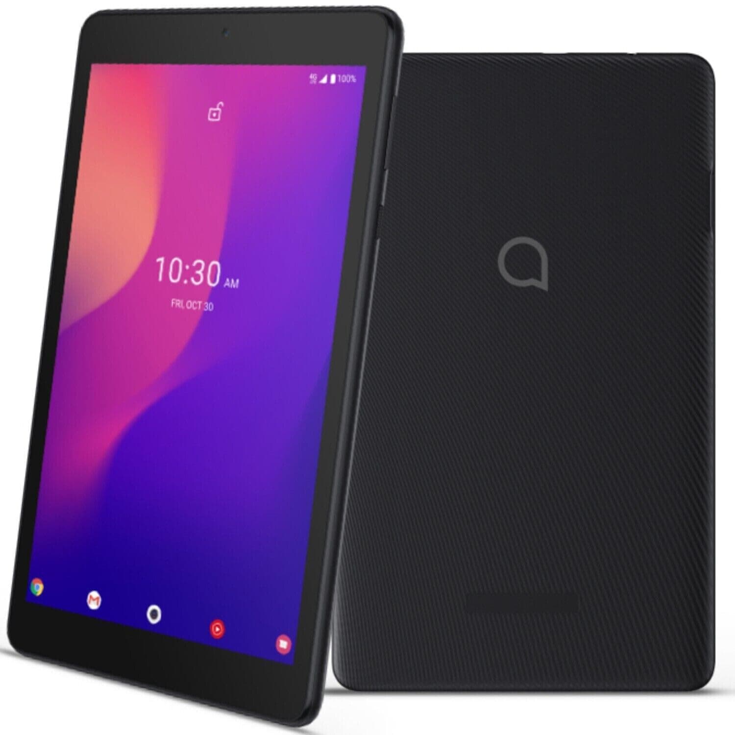 Alcatel Joy Tab 2 32GB Android Tablet 8.0" Display 9032W WiFi+4G LTE (T-Mobile only) - Black (Renewed)