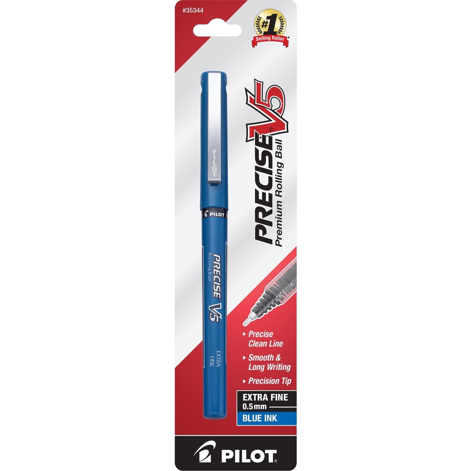 PILOT Precise Grip Liquid Ink Rolling Ball Stick Pens
