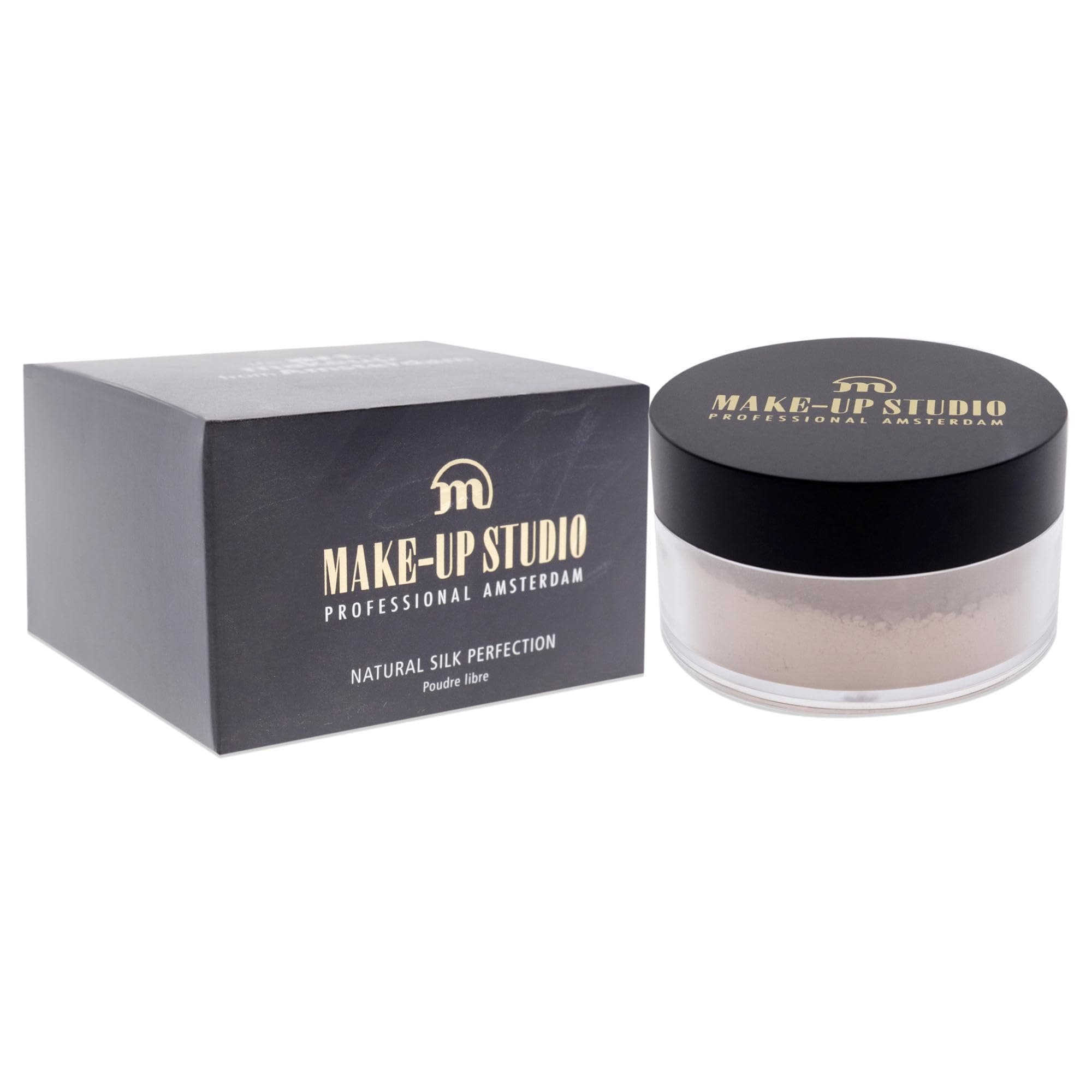 Make-Up Studio Amsterdam Make-Up Natural Silk Perfection Face Powder - Loose Powder- Fixes Foundation And Provides A Matte Finish - Long-Lasting Effect - 0.15 Oz