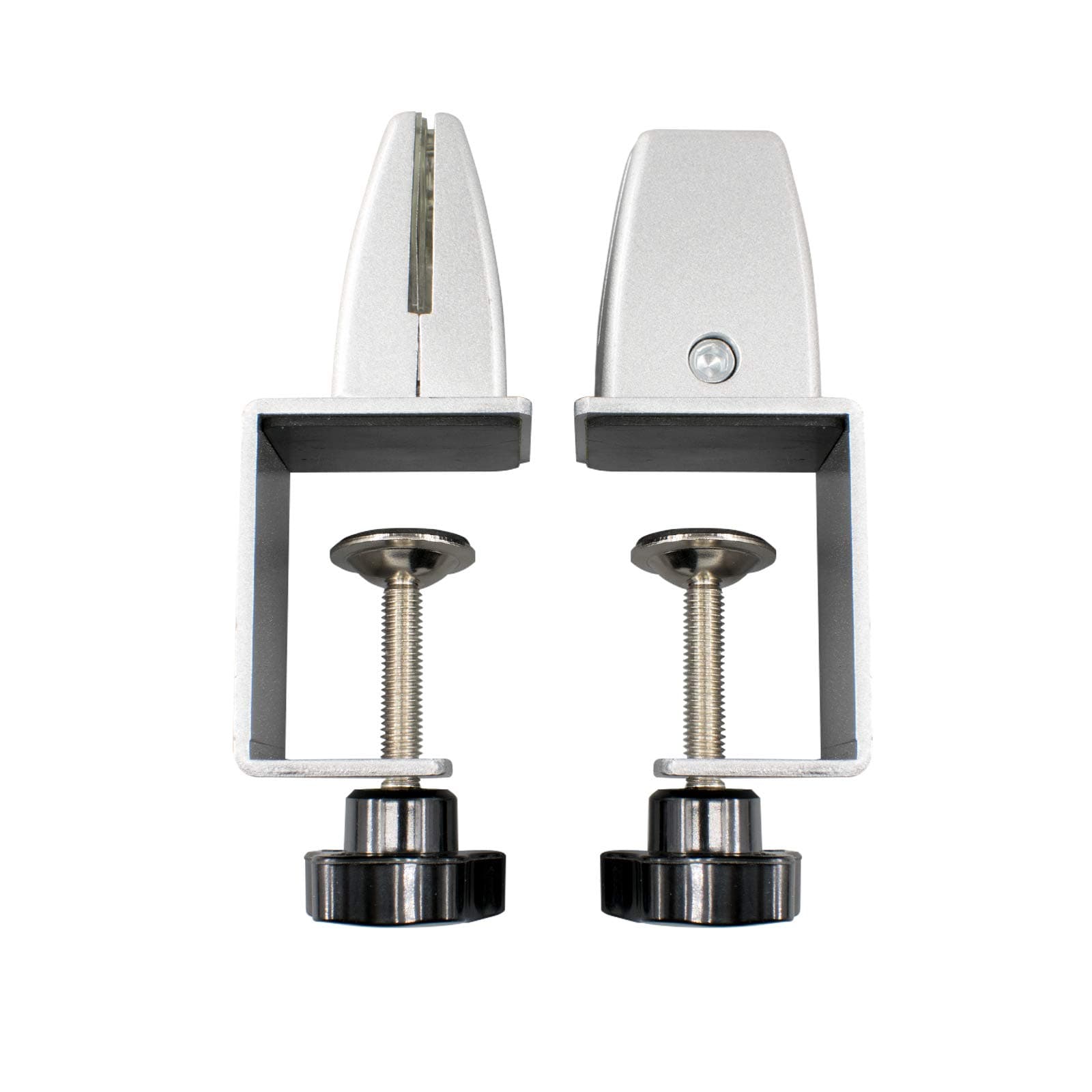 Aluminum Adjustable Partition Clamp - Acrylic Desk Divider Support Clamp for Clear Shield