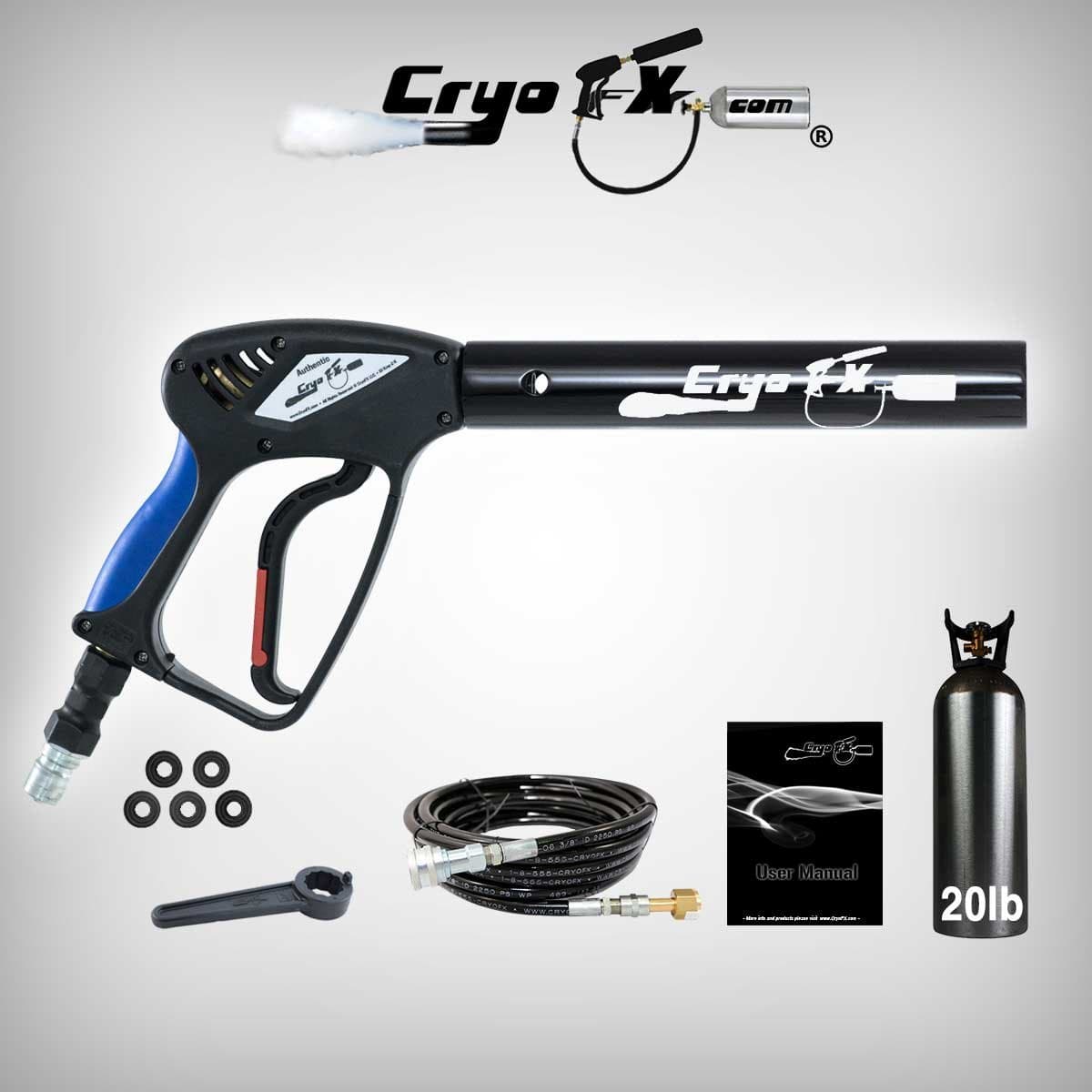 CryoFX Cryo Gun + 20lb Co2 Tank