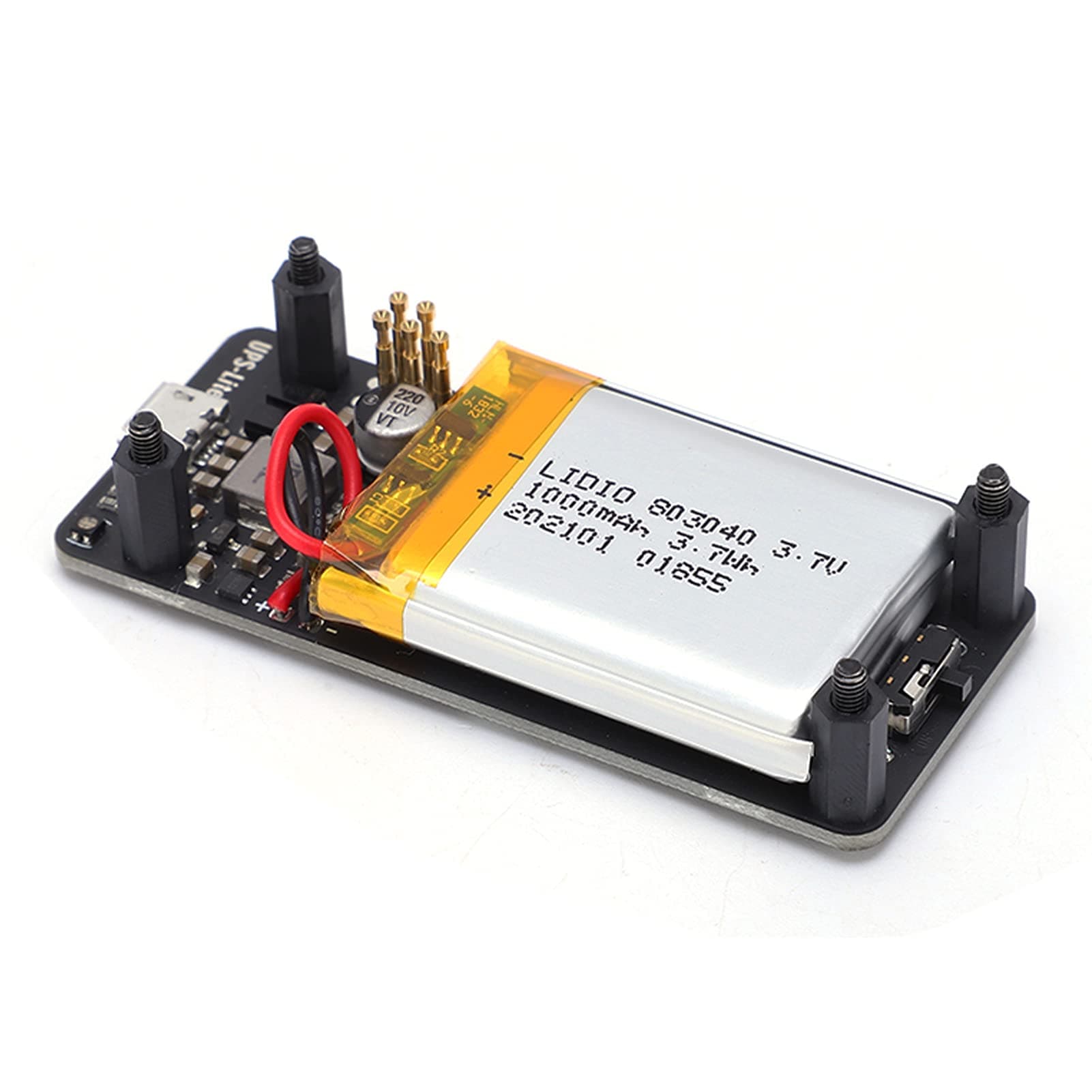 Fafeicy Power Board for Raspberry Pi, UPS Power Board Printed Circuit Board Lite Supply Battery Pack Charger Accessory, FAFEICYSHTPKZ8IBD