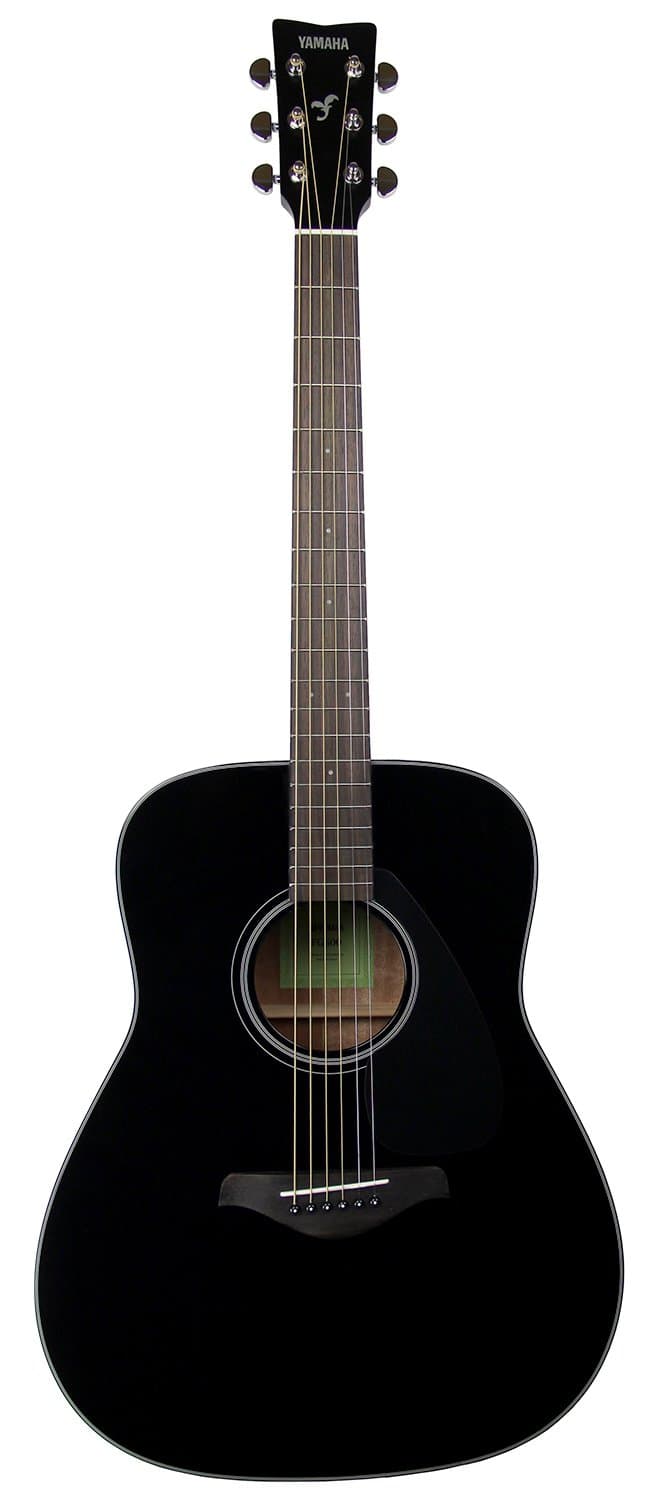 Yamaha FG800 Solid Top Dreadnought Acoustic Guitar - Black