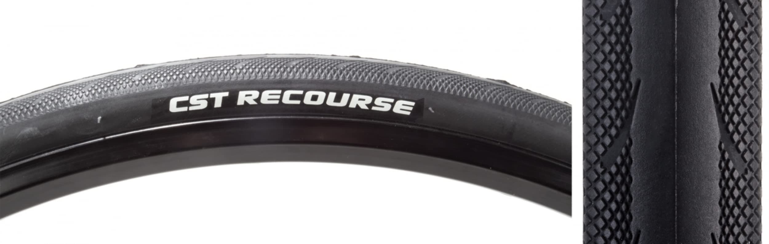 Premium Tire Recourse 700X28 Black Wire