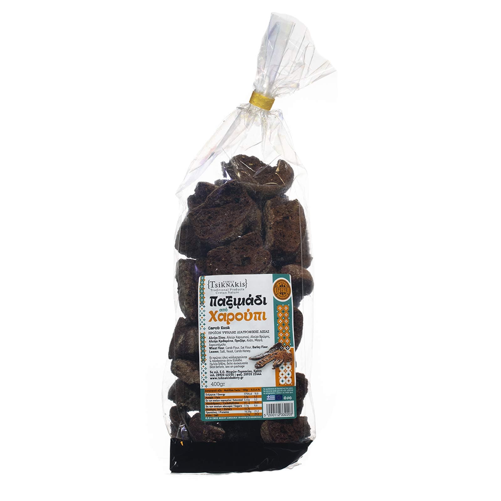 Carob Rusk 400g