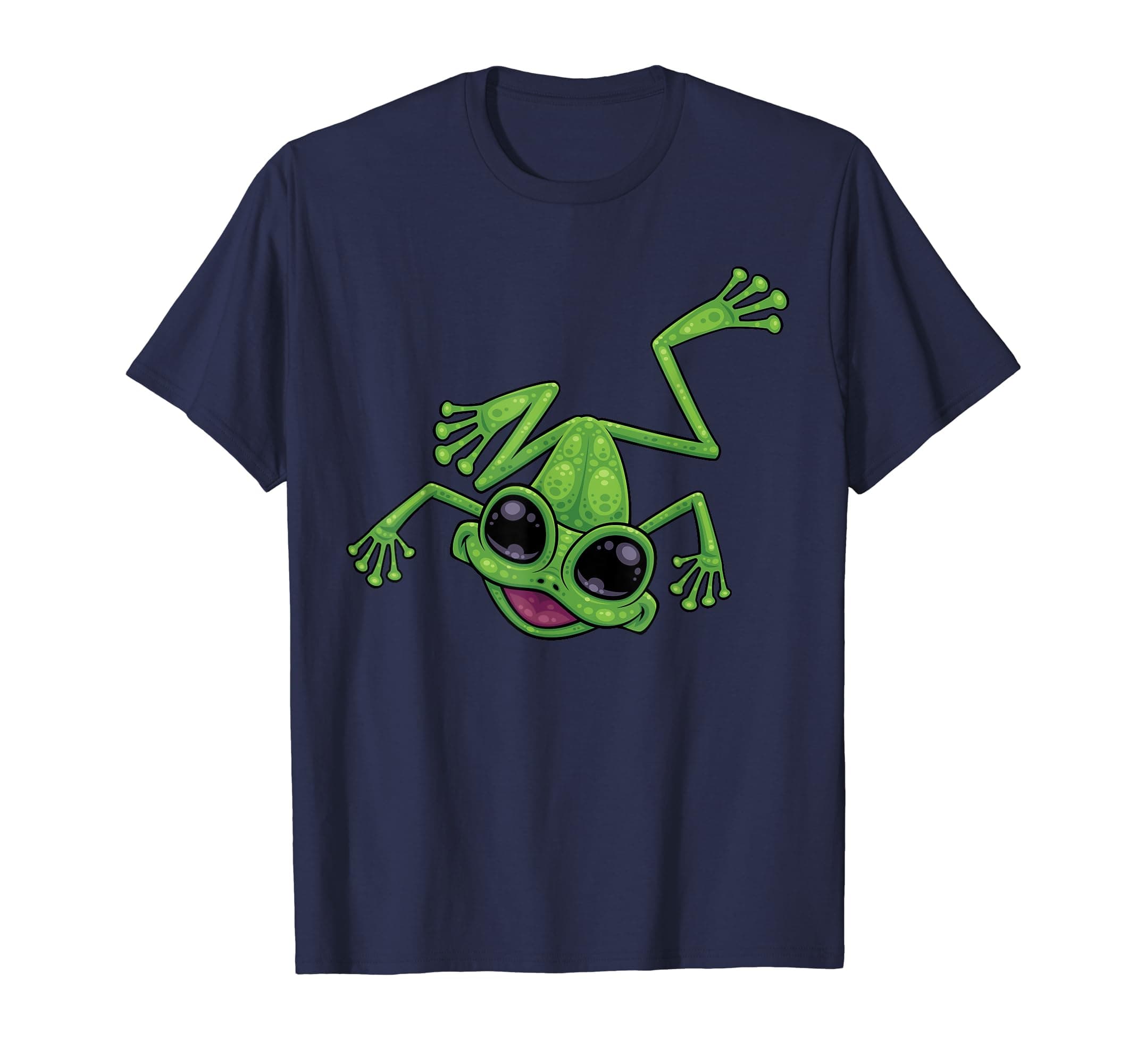 Happy Green Tree Frog T-Shirt