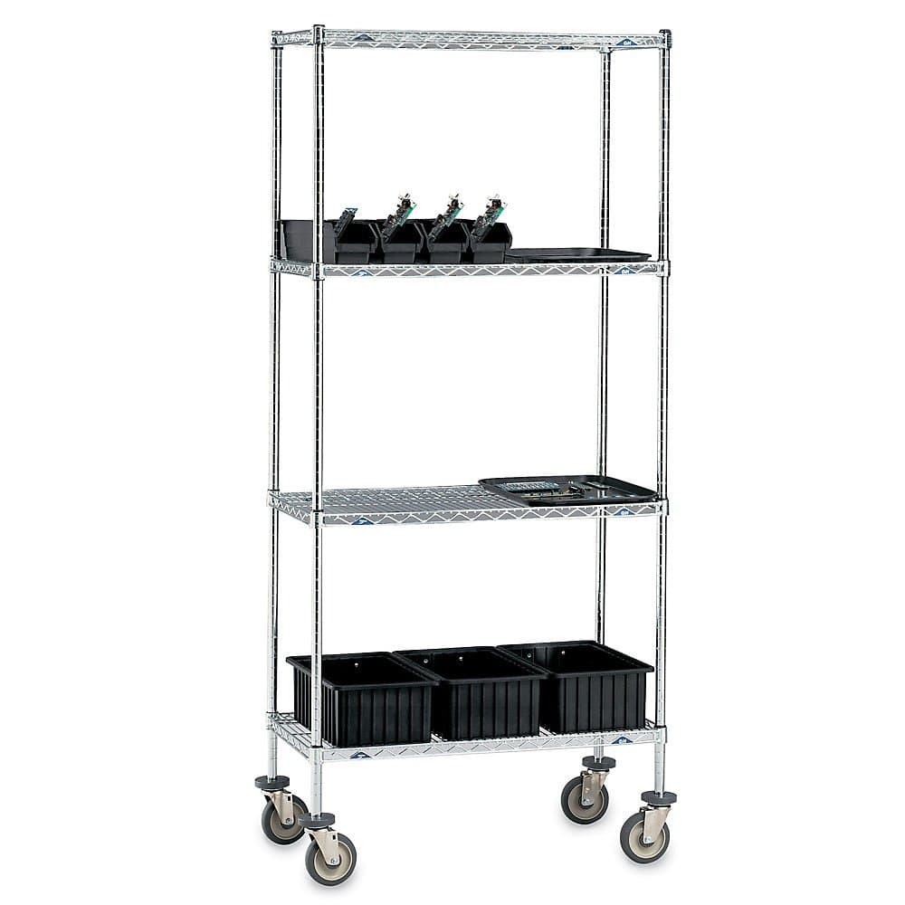 Metro Super Erecta Wire Esd Trucks - 48"Wx24"D Shelf