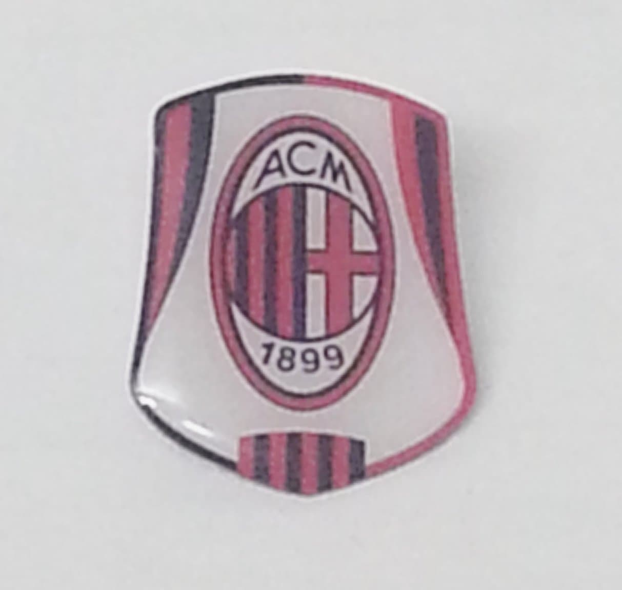 AC Milan Crest Pin Badge - Multi-Colour