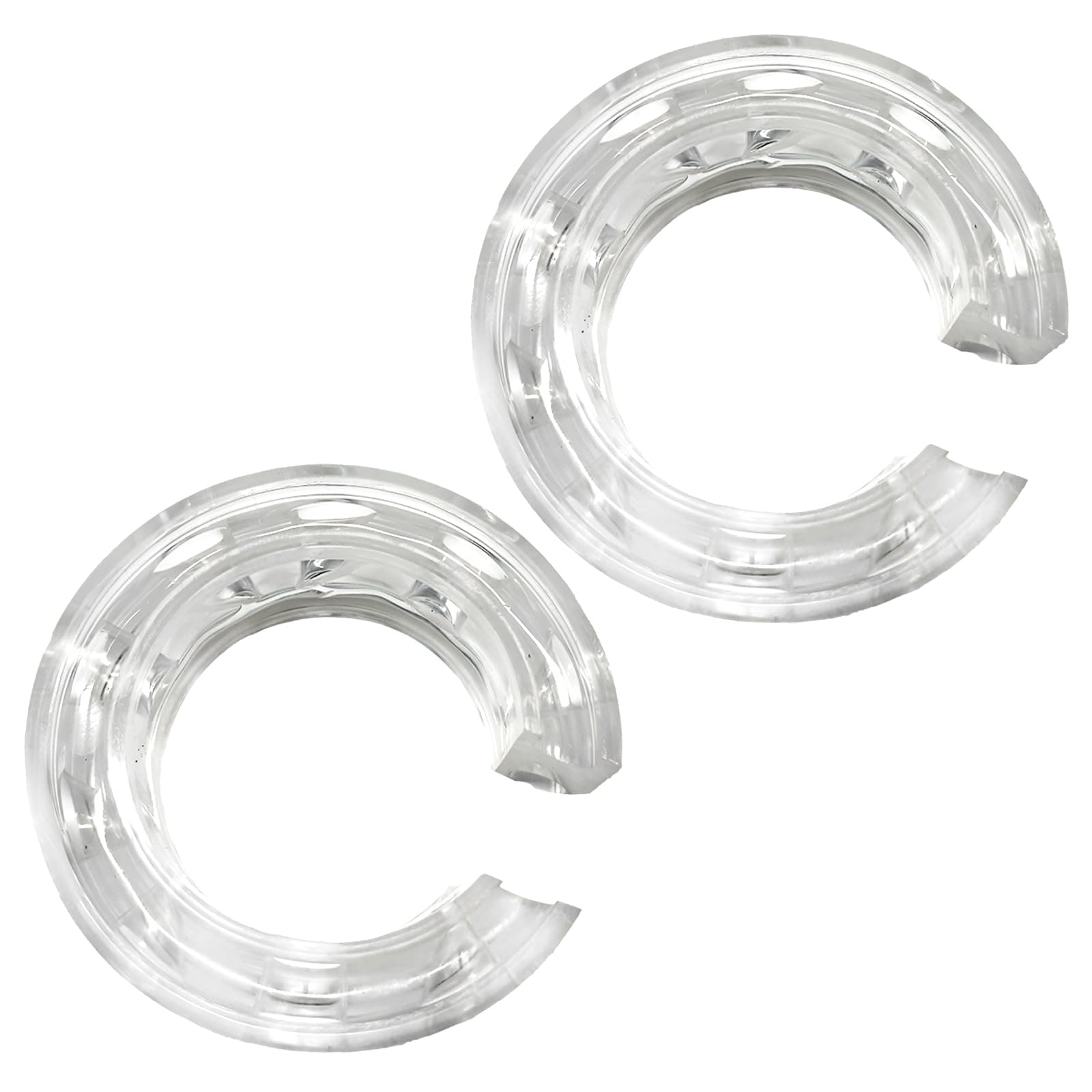 DXNQ 2 PCS Car Shock Absorber, Spring Bumper Rubber Auto Shock Buffer Power Cushion, Universal Automotive Suspension Shock Absorber A/B/C/D/E/F Type Spring Bumpers, Car Accessories (B Type)