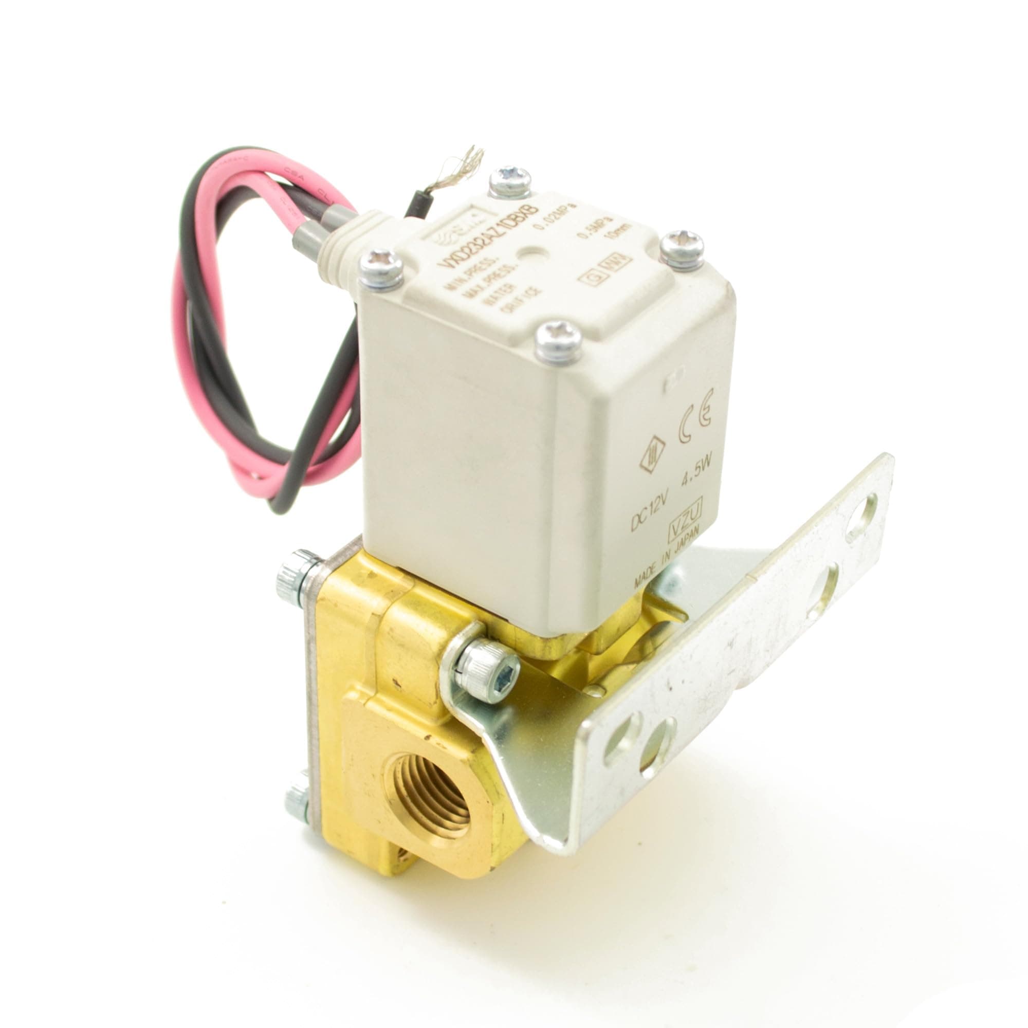 SMC 1/4 in Solenoid Valve