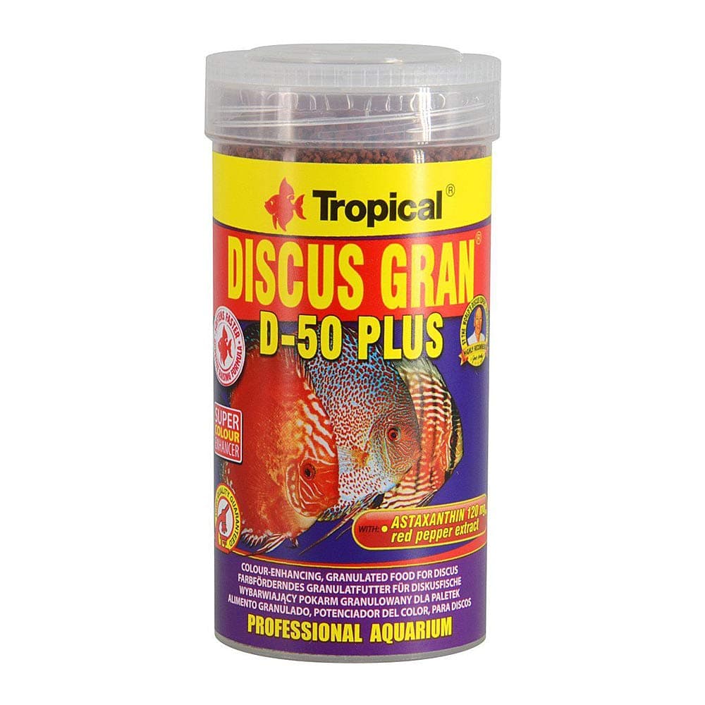 Tropical Discus Gran D-50 Plus Pack of 2 x 250 ml