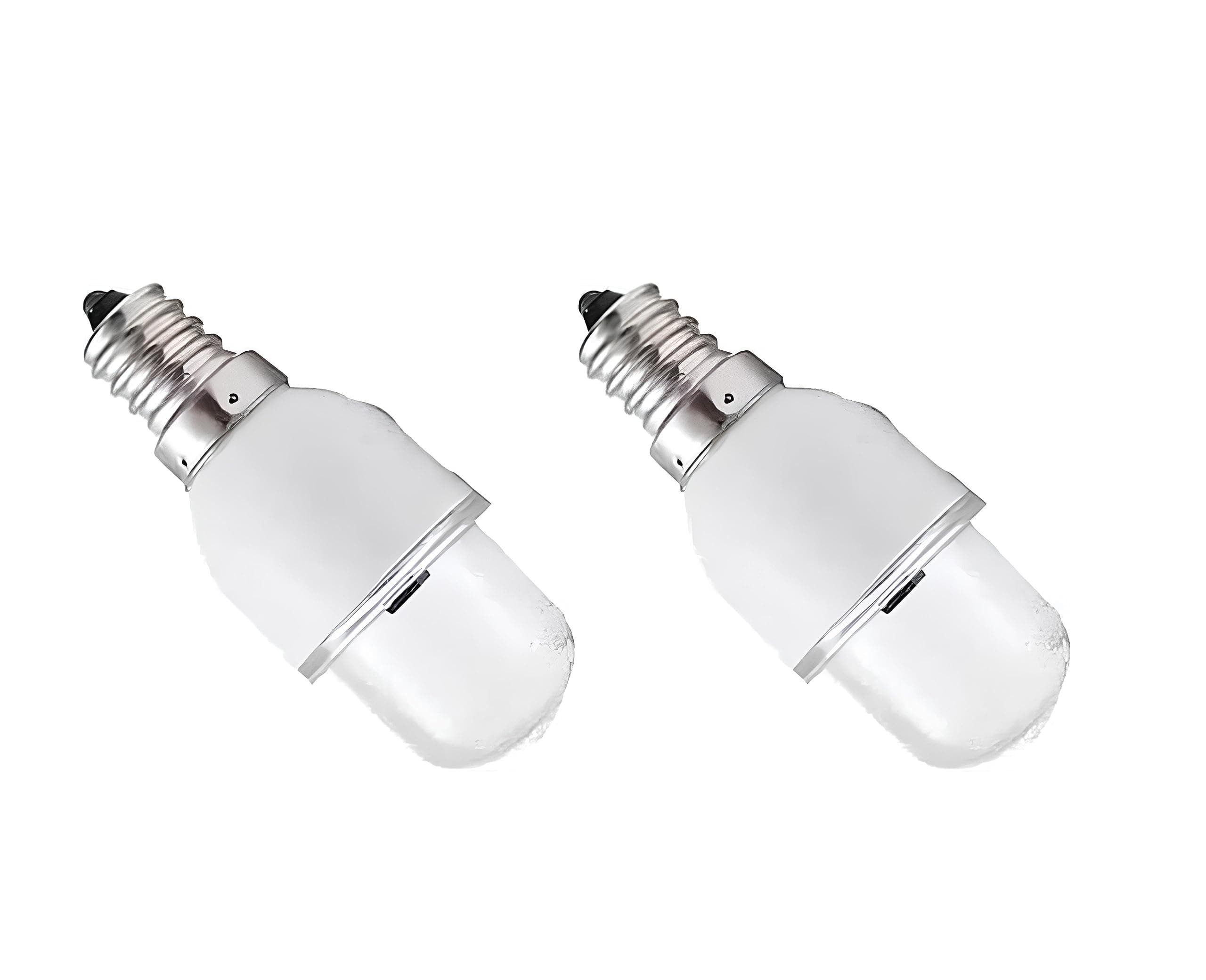 SUPER SHINE 2 Of Refrigerator Led Light E 14 Bulb 1.5 Watt Compatible With Whirlpool And Samsung Fridge And Lamp Base Size E14 Color White