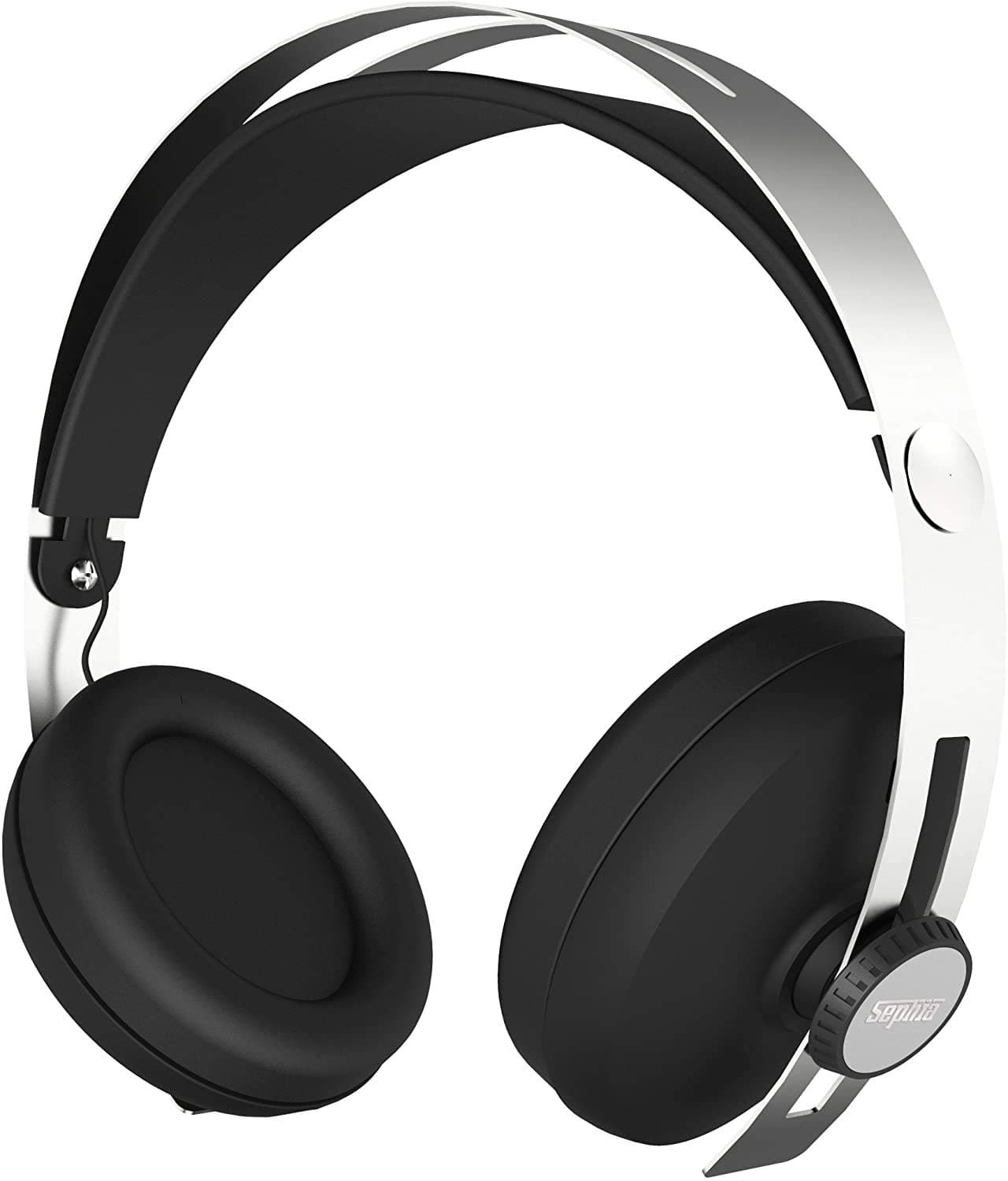 Sephia KH684 On Ear Headphone Set With Adjustable Headband, Powerful Sound, Cushioned Earpads and 3.5mm Audio Connector, Suitable For Smartphones, Tablets, Laptops And More