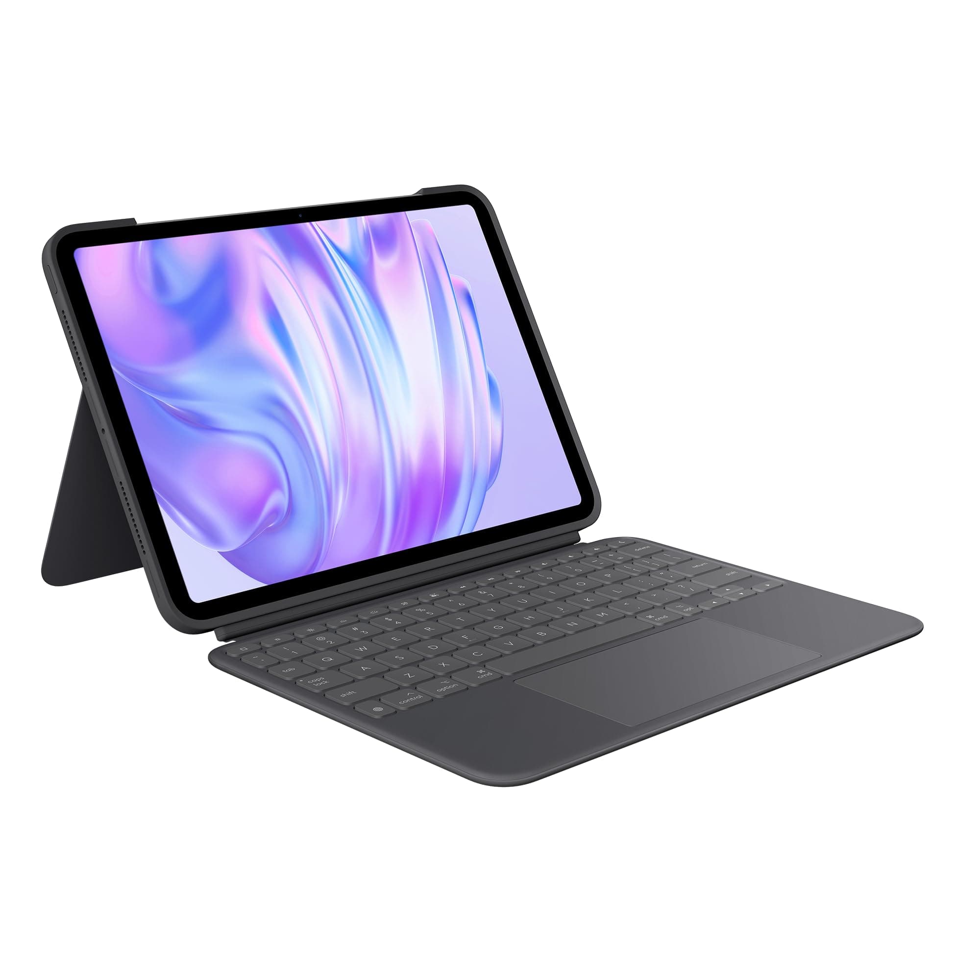 Logitech Combo Touch iPad Pro 11-inch (M4 & M5)(2024 & 2025) Keyboard Case - Detachable Backlit Keyboard with Kickstand, Comfortable Typing, USB Connectivity, Multi-use Mode - Midnight Black