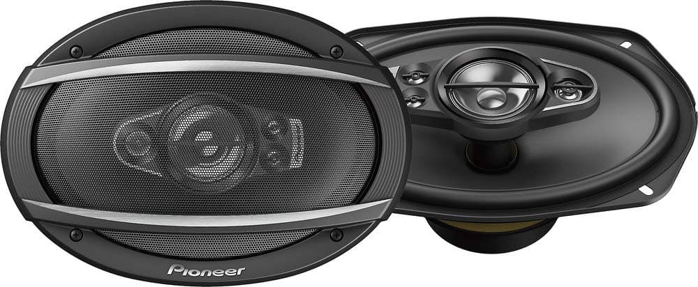 Pioneer TS-A6990F, 5-Way Car Audio Speakers, Full Range, Clear Sound Quality, Easy Installation and Enhanced Bass Response, 6” x 9” speakers