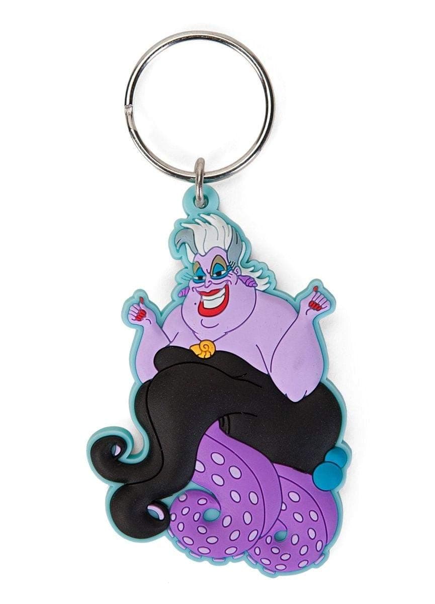 Disney Villains Soft Touch PVC Key Ring: Ursula