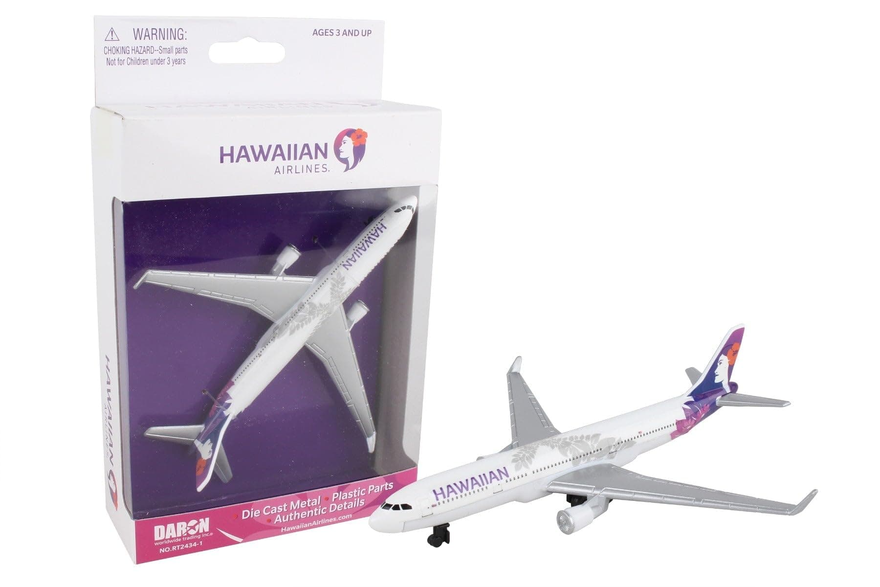 Hawaiian Airlines Single Plane , White