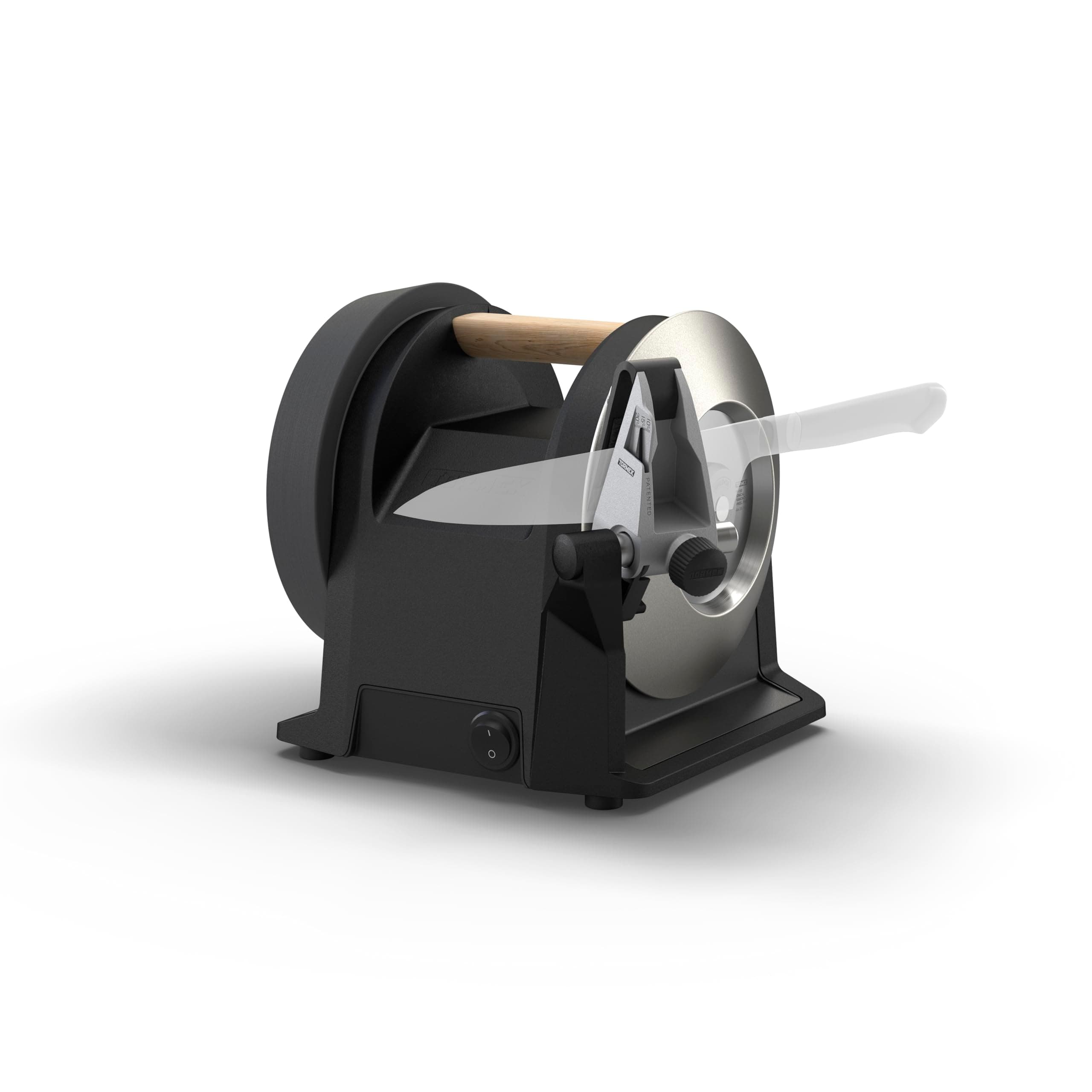 T-1 Kitchen Knife Sharpener for Home Use - CARBON BLACK - US Version - English