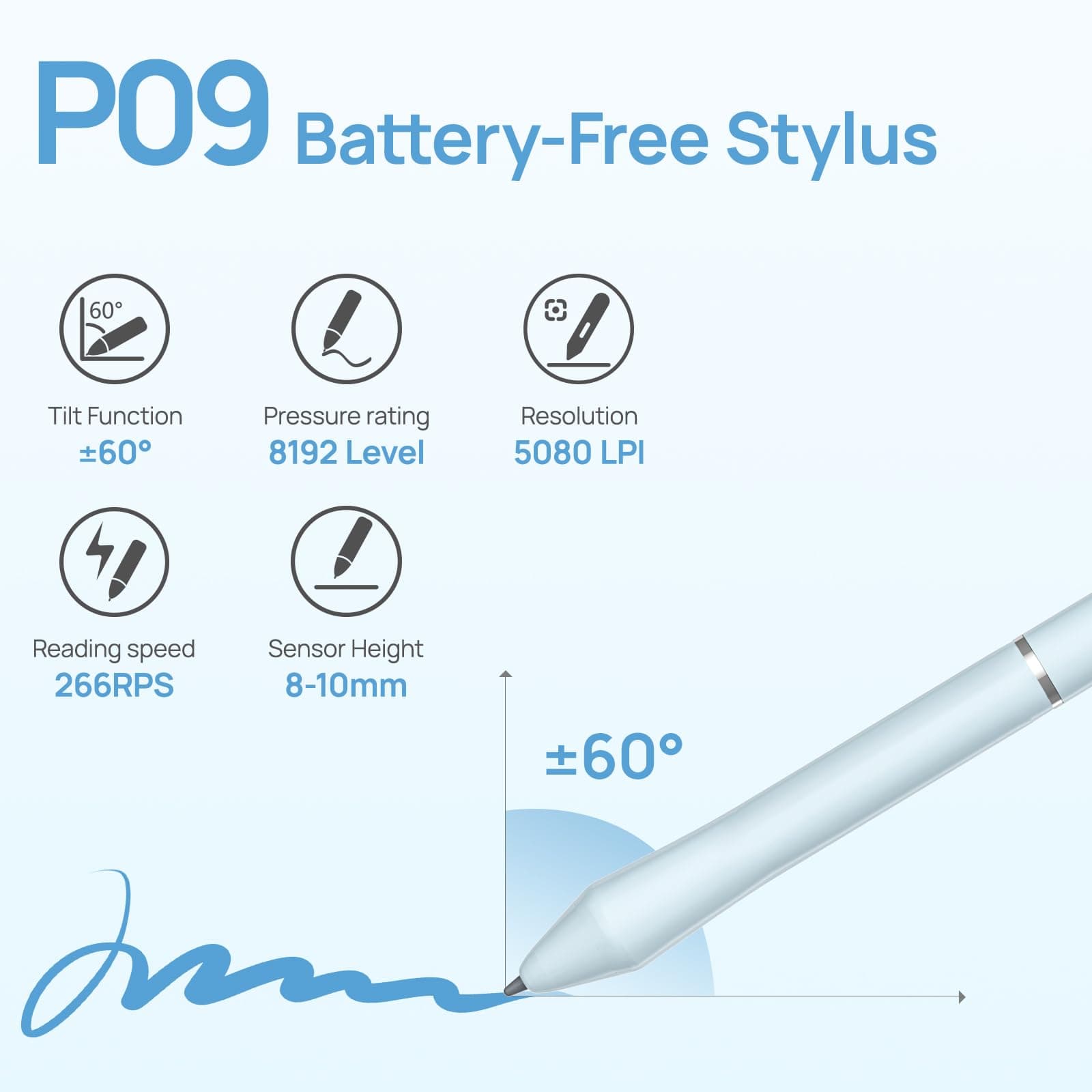 Parblo Drawing Tablet Ninos Q for Android Phone,6.3x4.5 inch Mobile Digital Graphic Tablet with 4 Device switches,5 Shortcut Keys,Battery-Free Stylus,for Android Device,Window,Mac