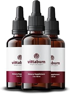 (3 Pack) Weight Loss Support Drops - All Natural Boost Metabolism, Control Cravings & Burn Fat Naturally, Pure Organic Formula for Healthy Weight