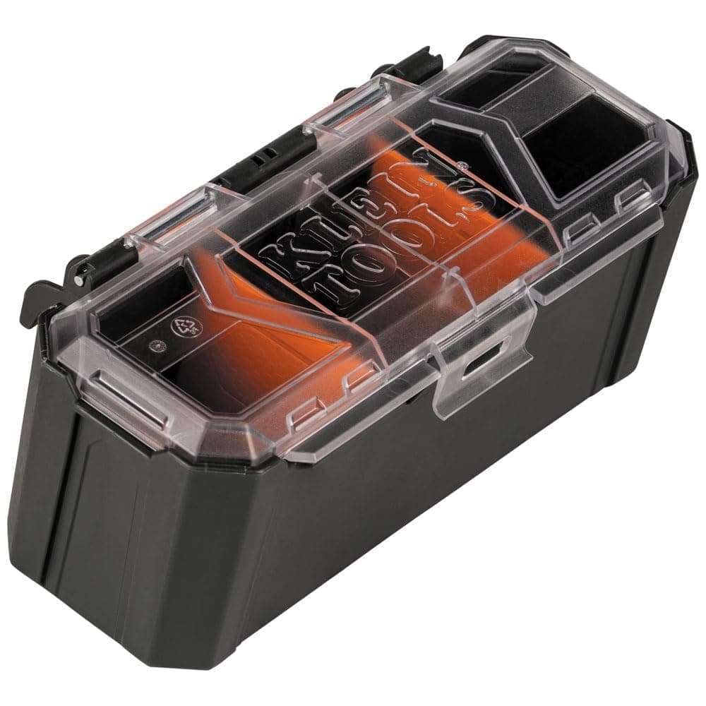 54815MB MODbox Parts Bin, Modular Tool Storage System Side Mounting Accessory, Easy One-Handed Attachment, Clear Lid