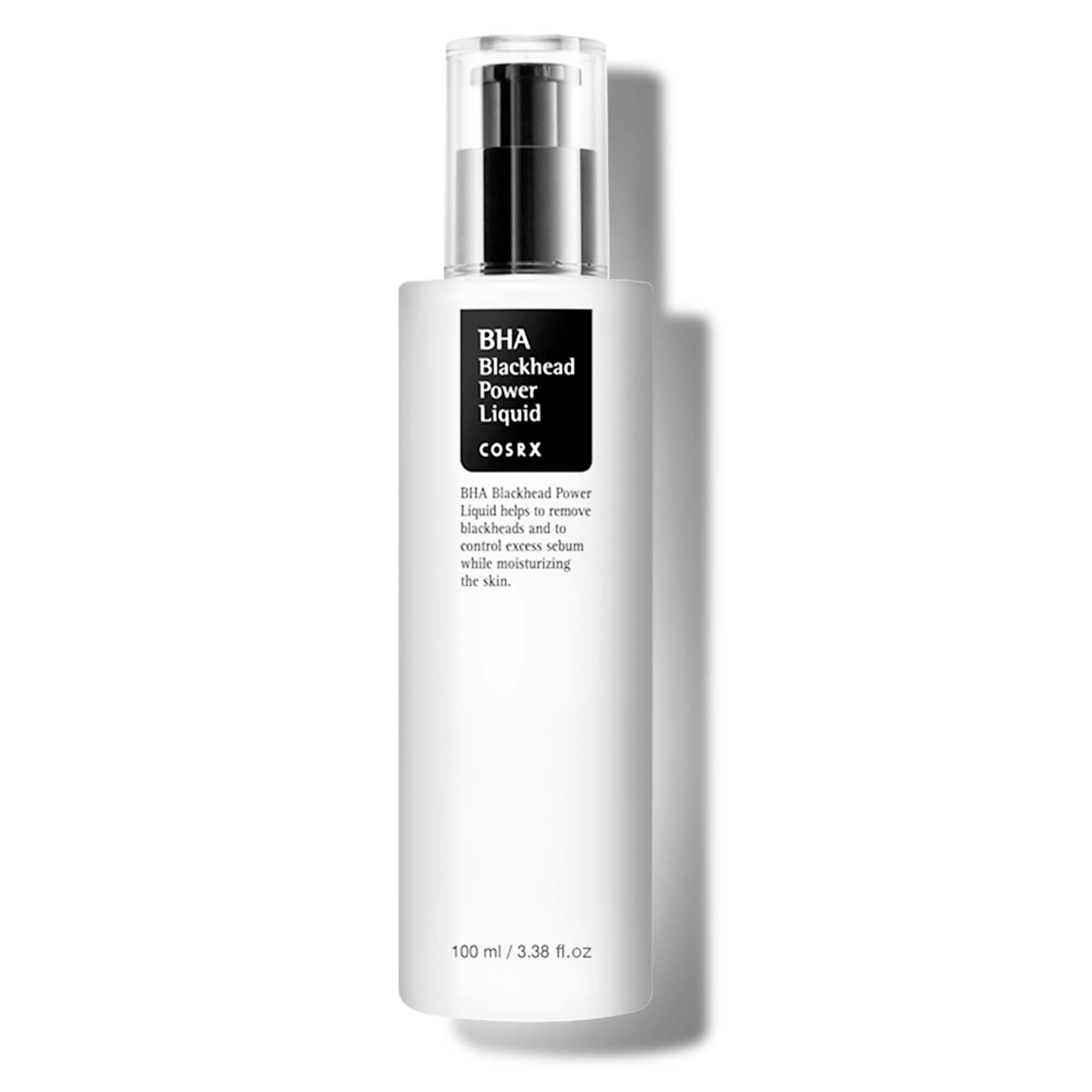 BHA 4% Blackhead Power Liquid 3.38 fl.oz / 100ml, Blackhead Remover, Pore Minimizer, Korean Skin Care, Animal Testing Free, Paraben Free