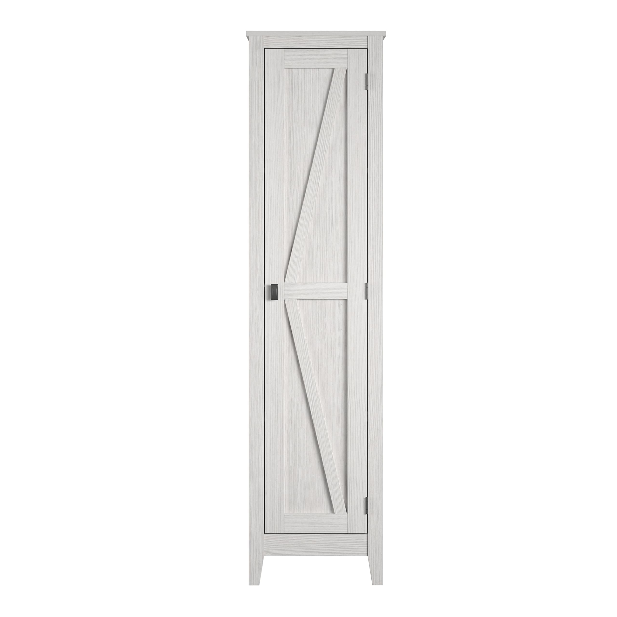 SystemBuild Evolution Farmington 18 inch Wide Storage Cabinet, Ivory Pine