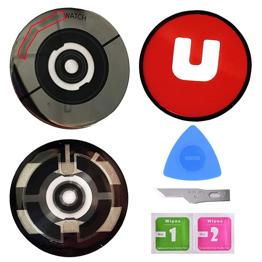 Galaxy Watch Active 2 Back Cover Glass Replacement Rear Lens Glass for Samsung Galaxy Watch3 (41mm/45mm),Galaxy Watch Active 2 (40mm/44mm)