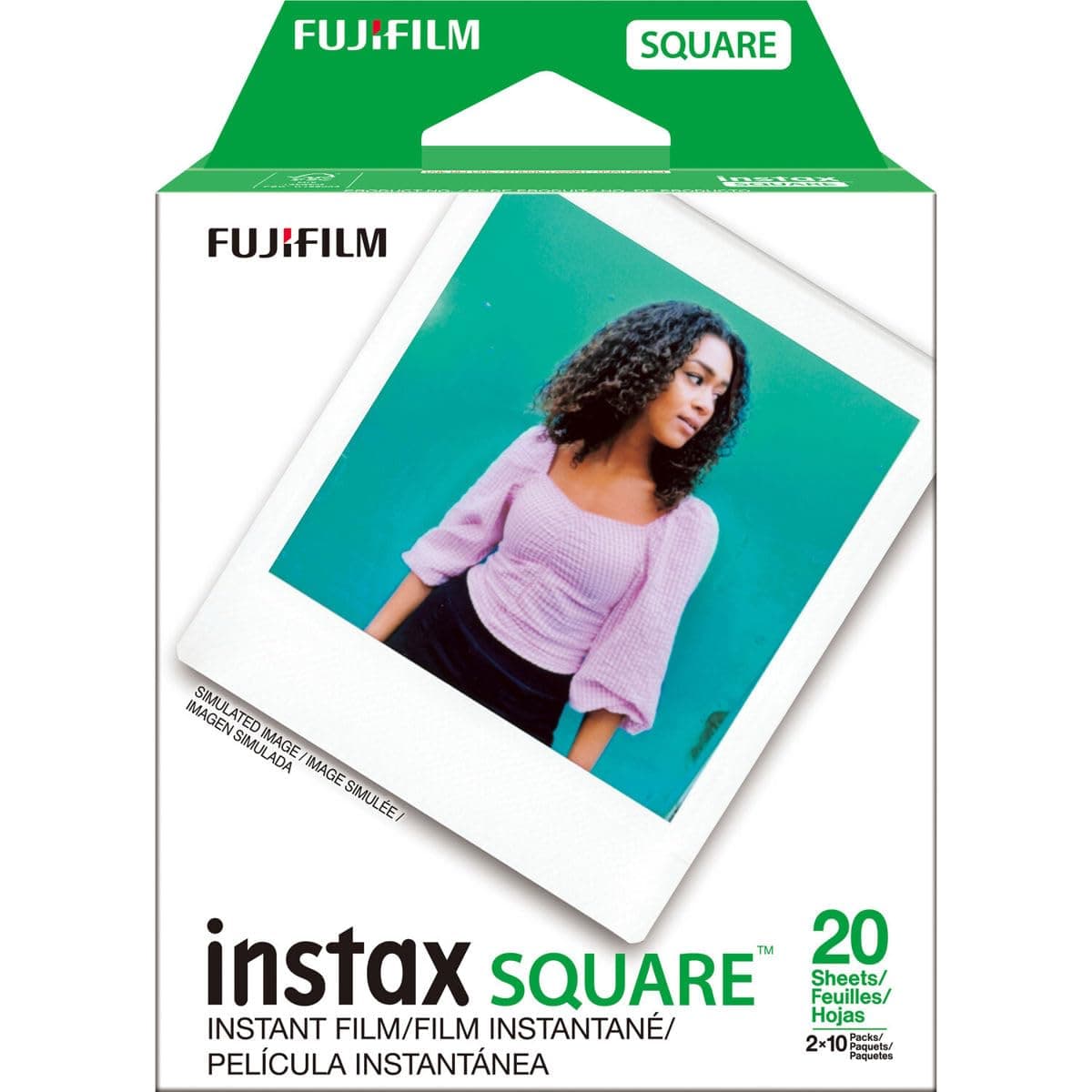 Instax Square Twin Pack Film - 20 Exposures