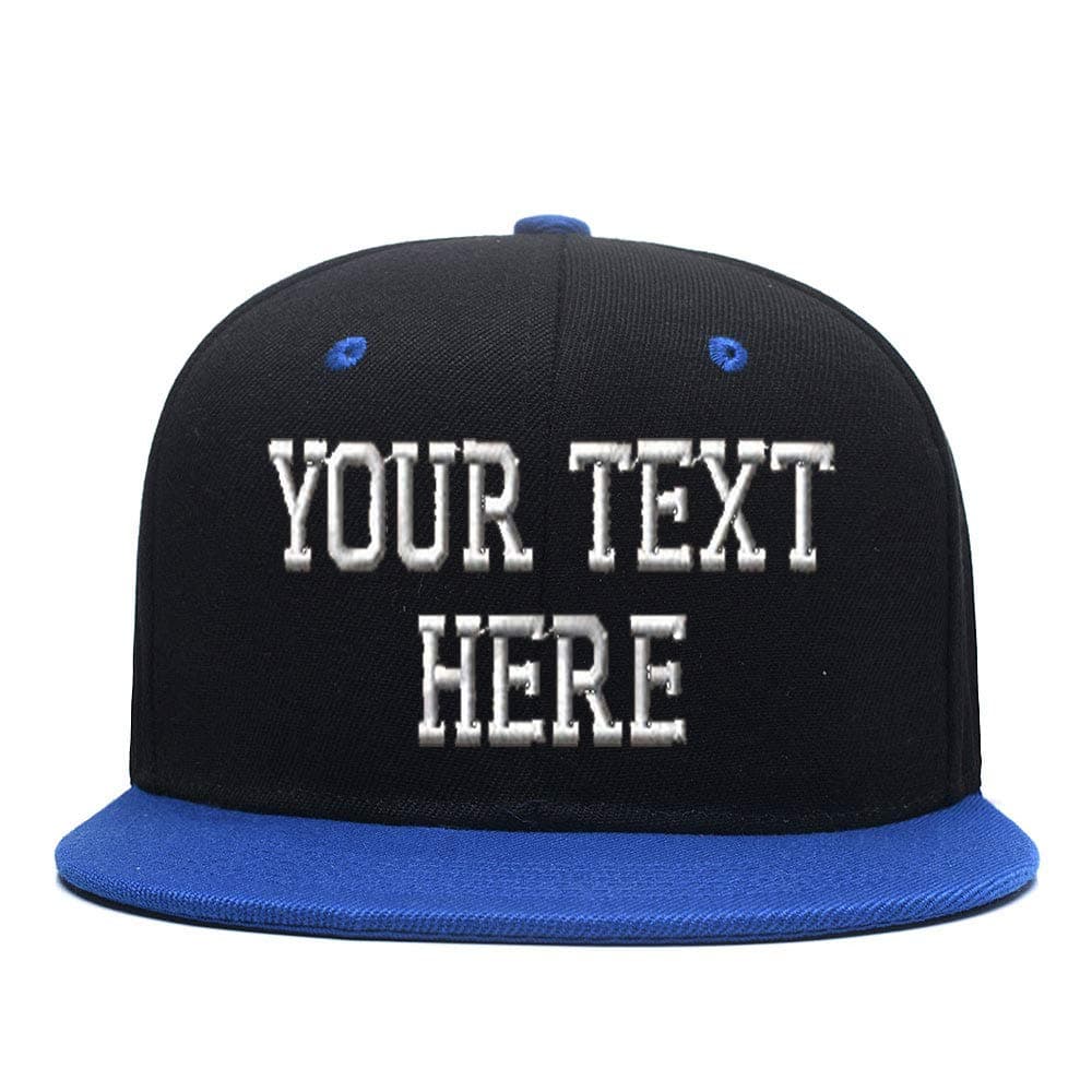 Custom Embroidered Hip-hop Hat Personalized Adjustable Hip-hop Cap Add Your Text