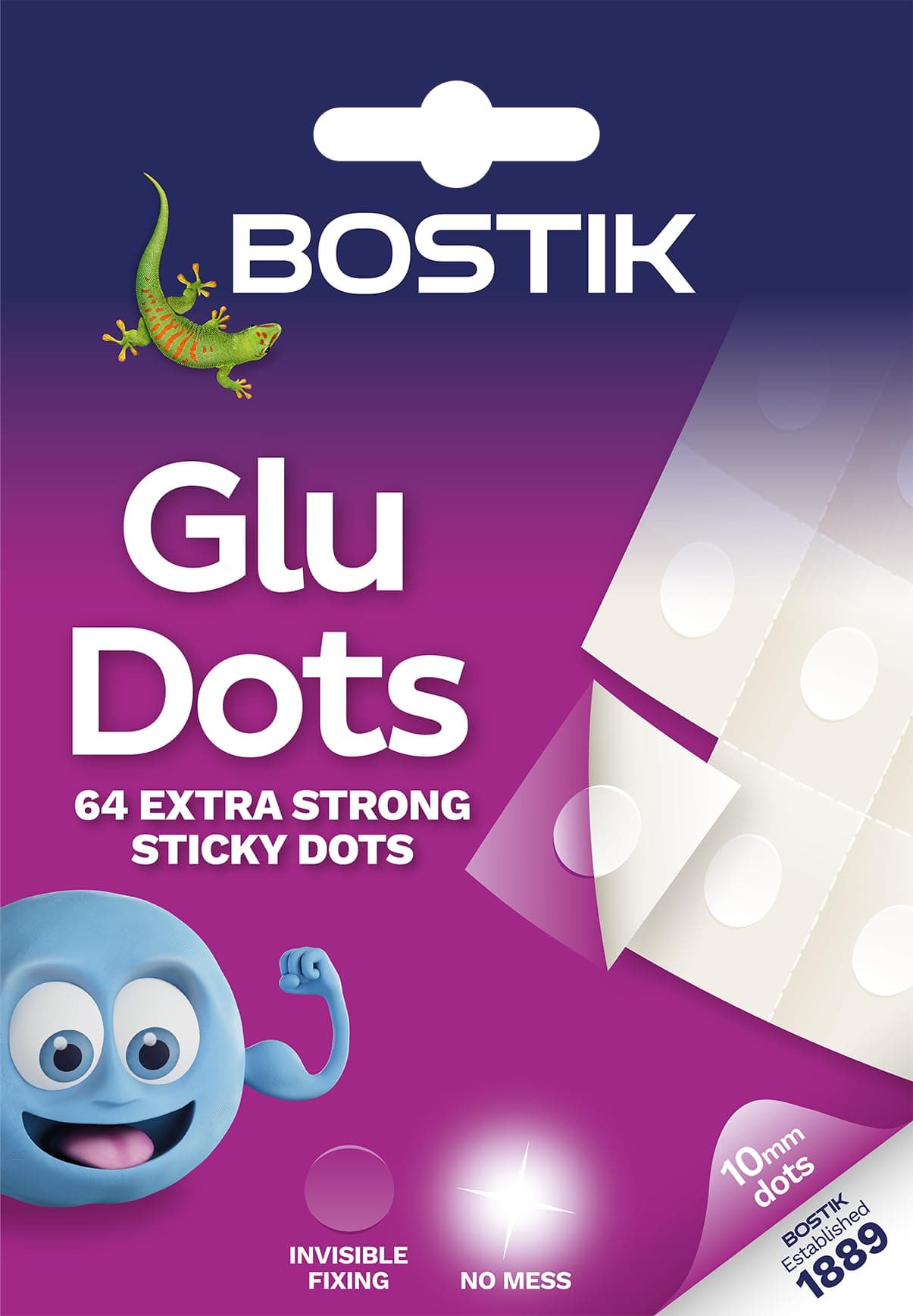 Bostik Stick Dots- Extra Stong 64 X Dots