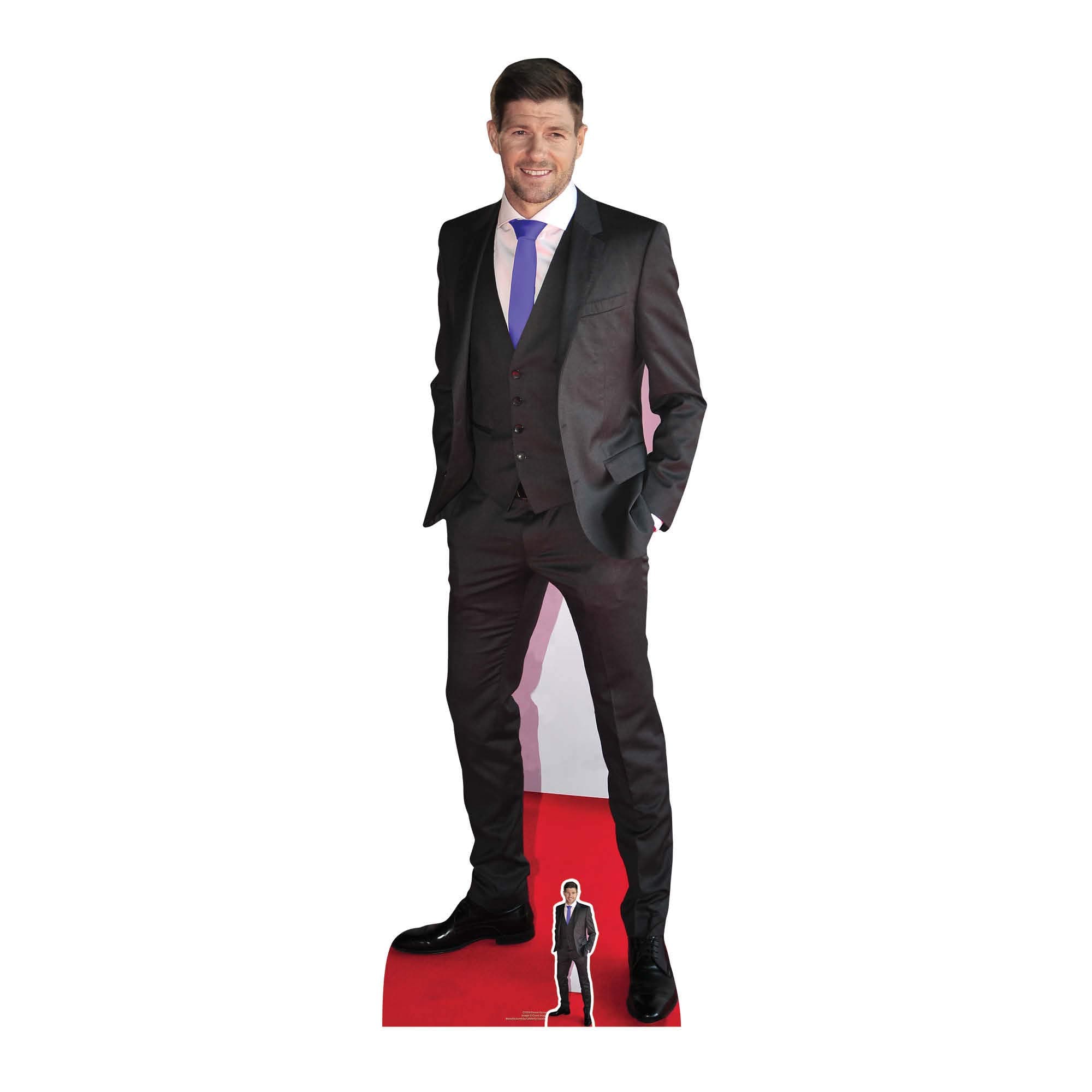 Star Cutouts Ltd CS899 Steven Gerrard Cutout- Multicolour