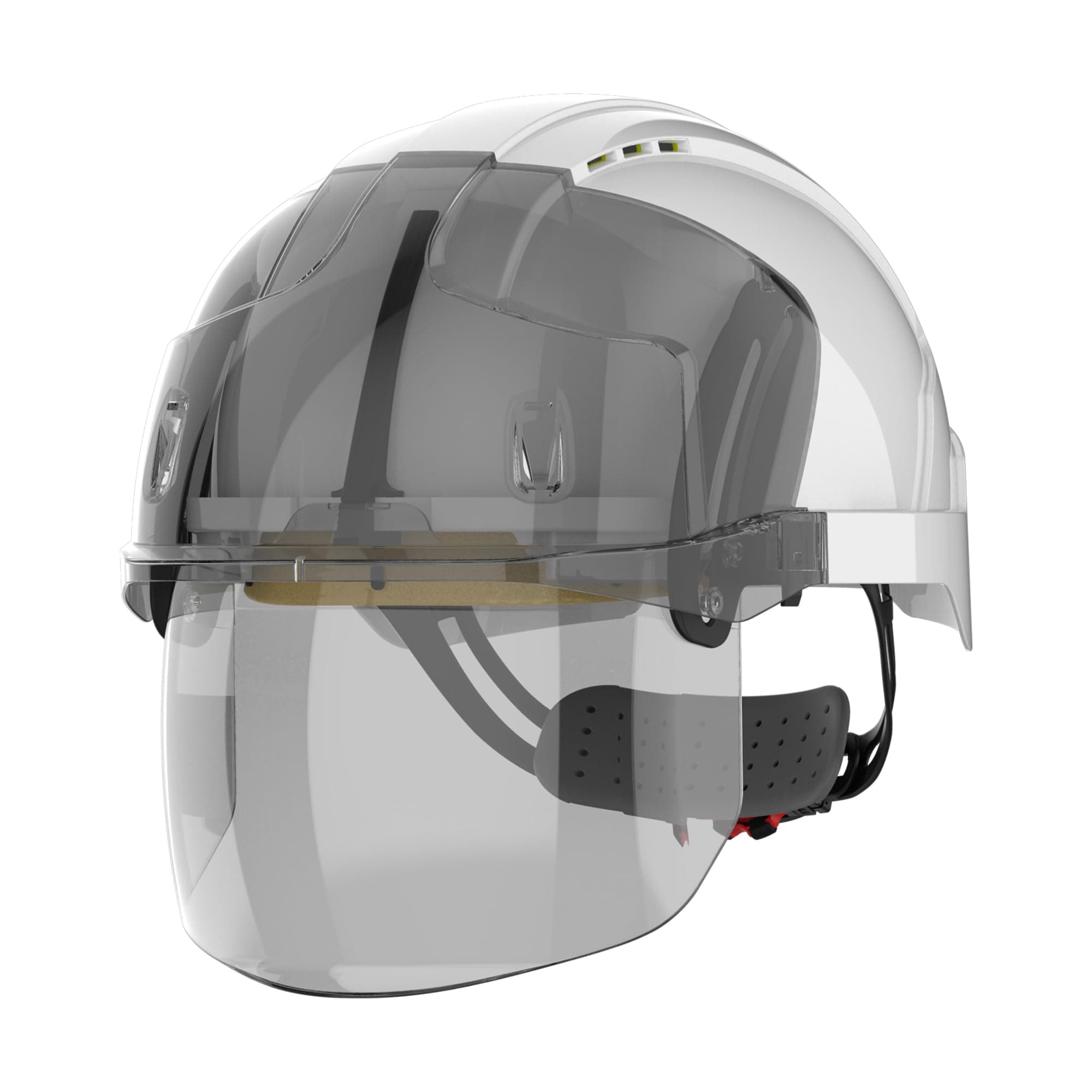 JSP EVO VISTAshield - White/Smoke - Vented (AMD170-005-F00)