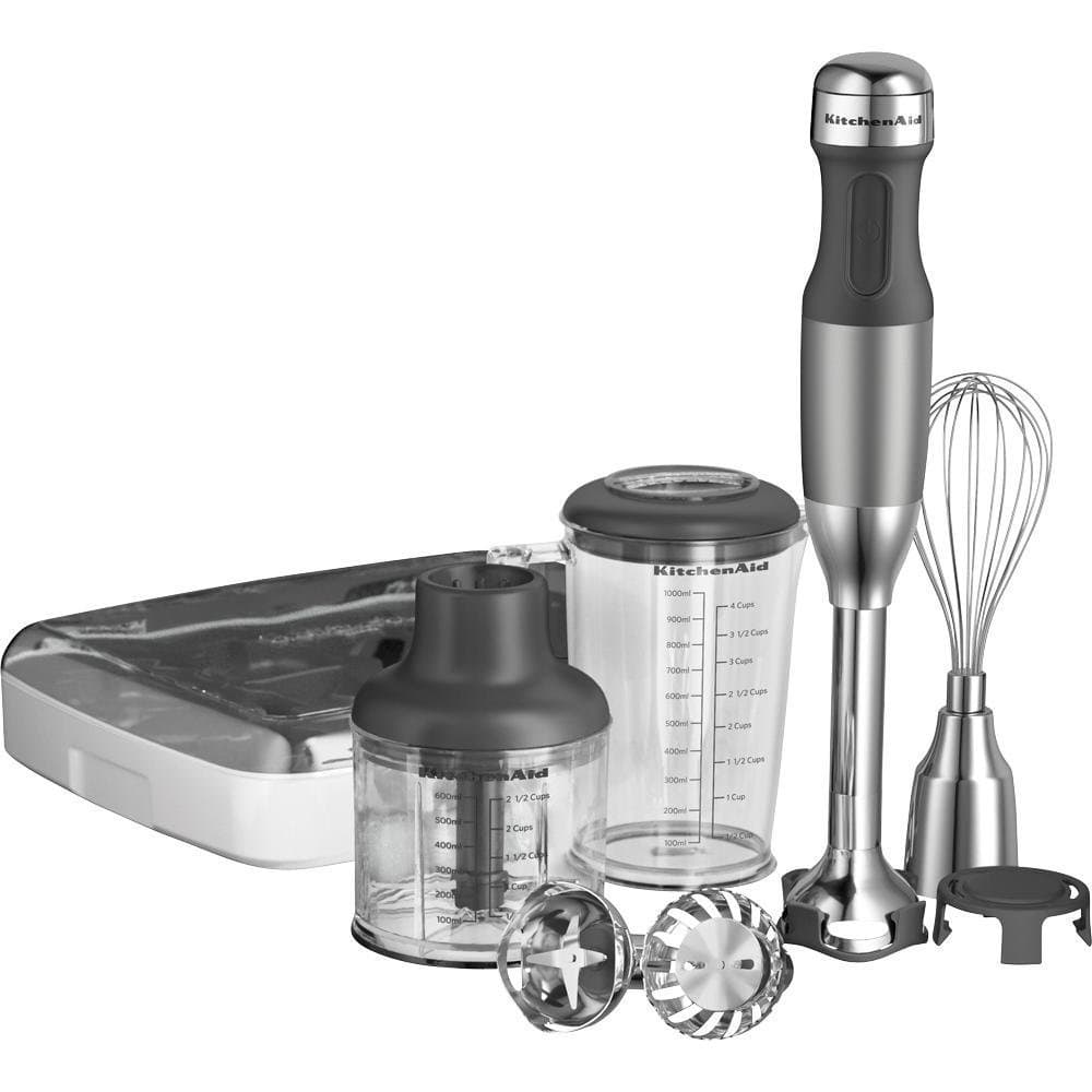 KitchenAid KHB2561CU 5-Speed Hand Blender - Contour Silver