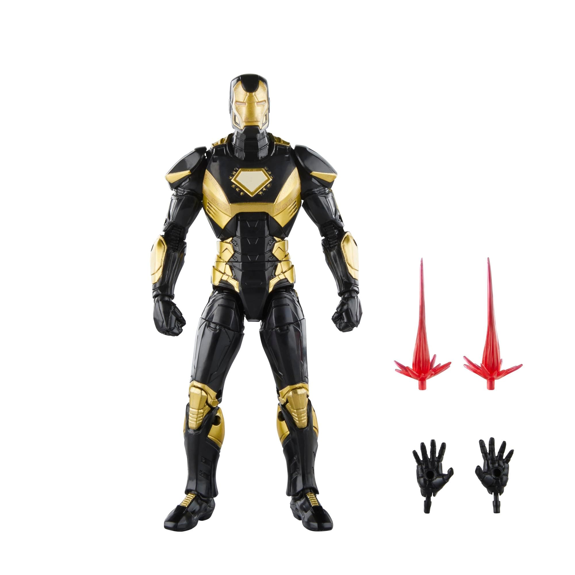Hasbro Marvel Legends Series Game Bath Iron Man, Midnight Sons 6" (15 cm) Size Action Figure, Marvel Legends Action Figure F6624 Authentic