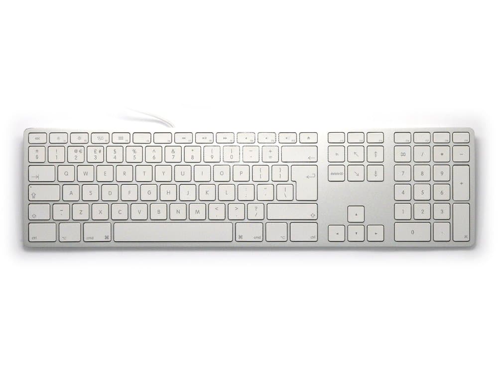 Wired Aluminum Keyboard for Mac UK