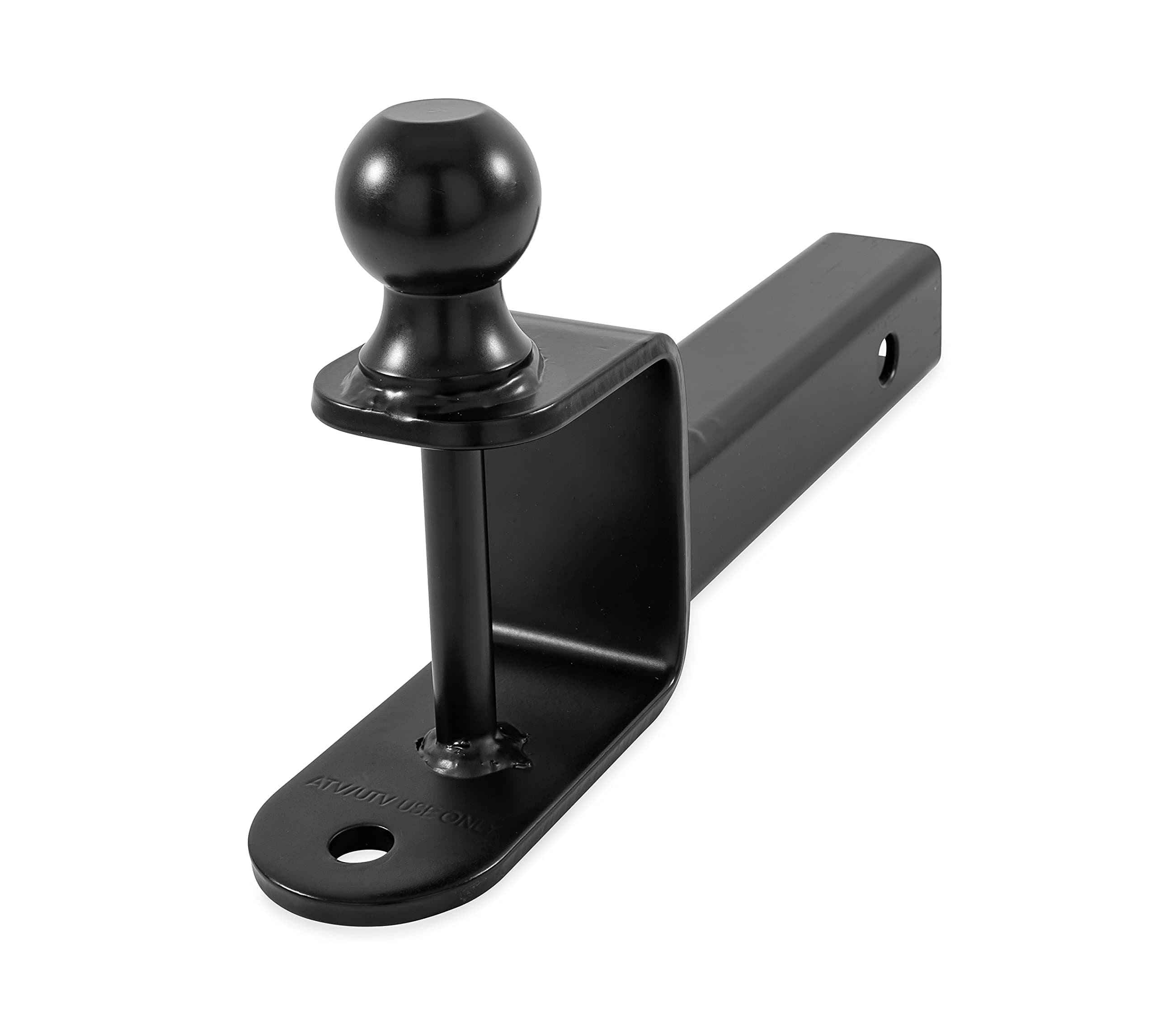 Black Boar ATV/UTV Mount with Hitch Ball and Winch Strap Loop (1 7/8" Ball, 1 1/4" Shank) (66026)