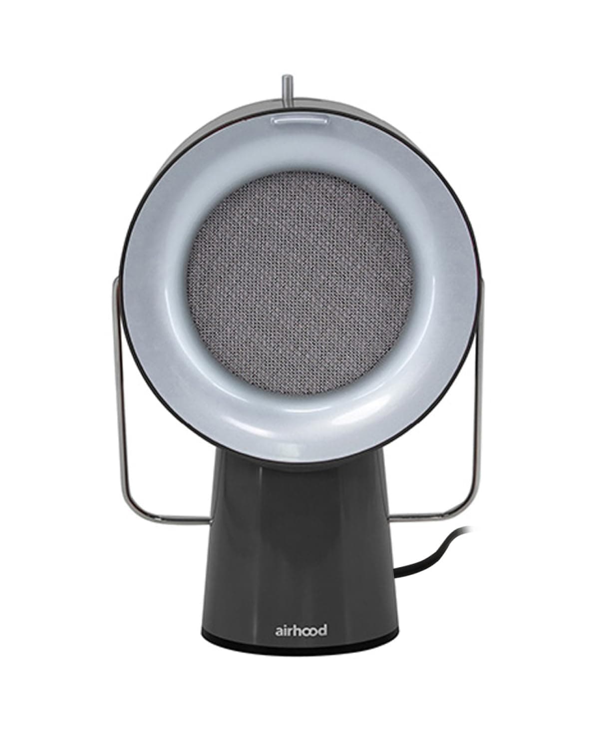 Wired Range Hood | Portable Kitchen Exhaust Fan with 2 Activated Charcoal Air Filter & Stainless-steel Oil Filter | Easy to Clean - Ideal for Indoor Cooktop Use (Space Black)