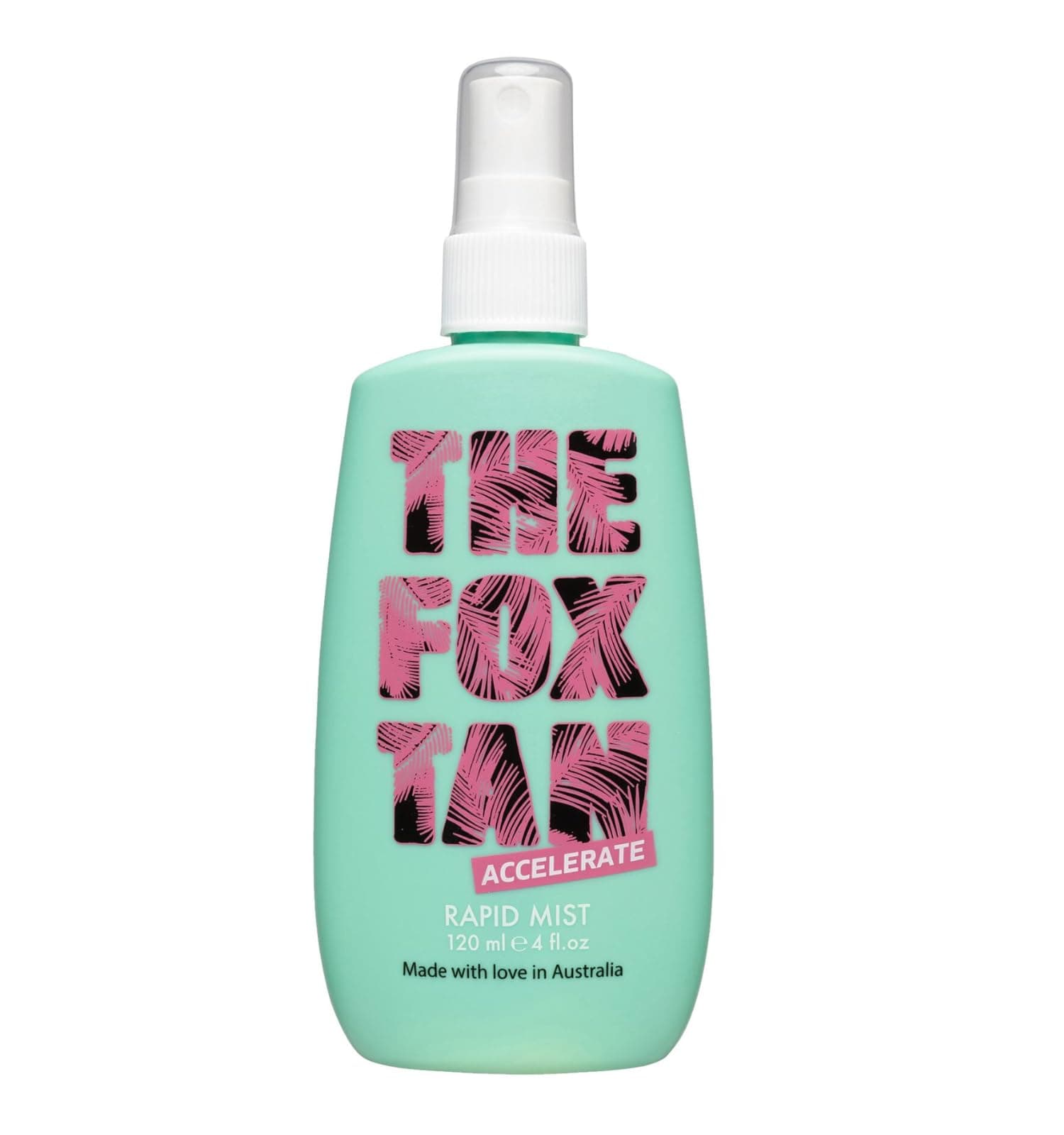 The Fox Tan Rapid Tanning Mist, Natural Tanning Accelerator Mist For Darker & Faster Tans, Creates Flawless Tan Skin, Vegan & Cruelty Free, 120ml