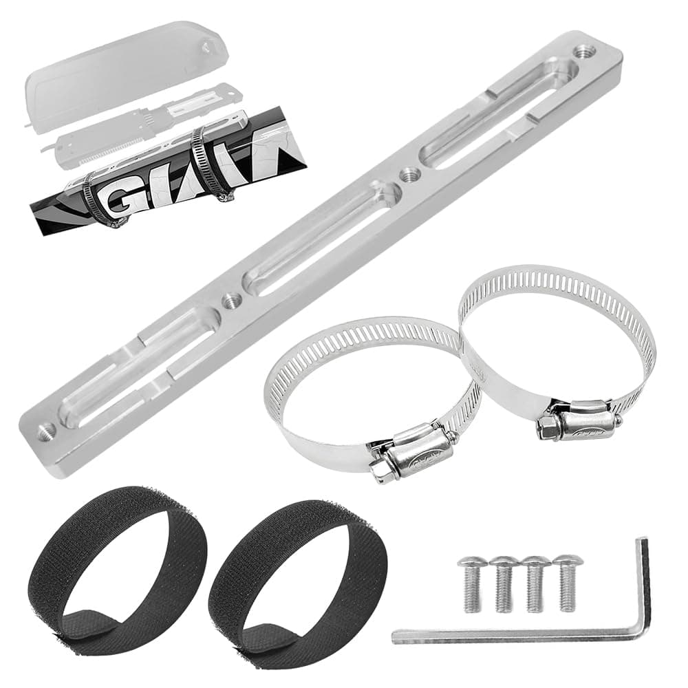 E-Bike Battery Bracket for Battery Adapter Frame Mount,Aluminium Alloy Mount Plate for Hailong Batteries,Ebike Conversion Kit for Battery Adapter Frame Mount