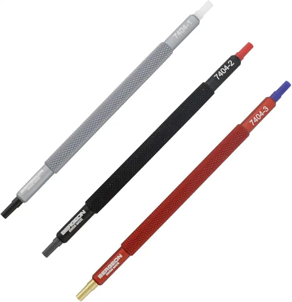 Bergeon 7404 Assortment of 3 Watch Hands Setting Tool