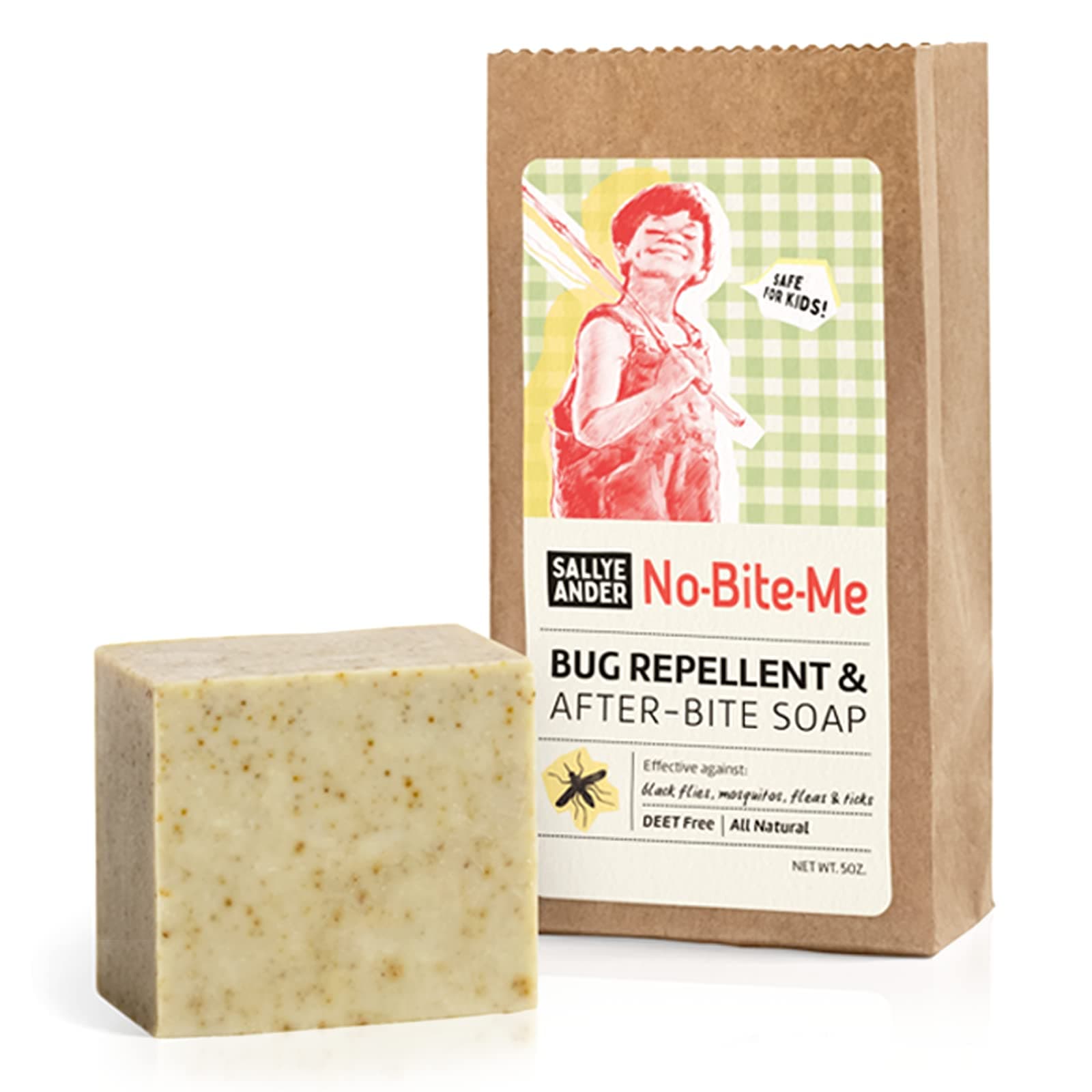 SallyeAnder No Bite Me Soap With Bag Quantity Single Bar