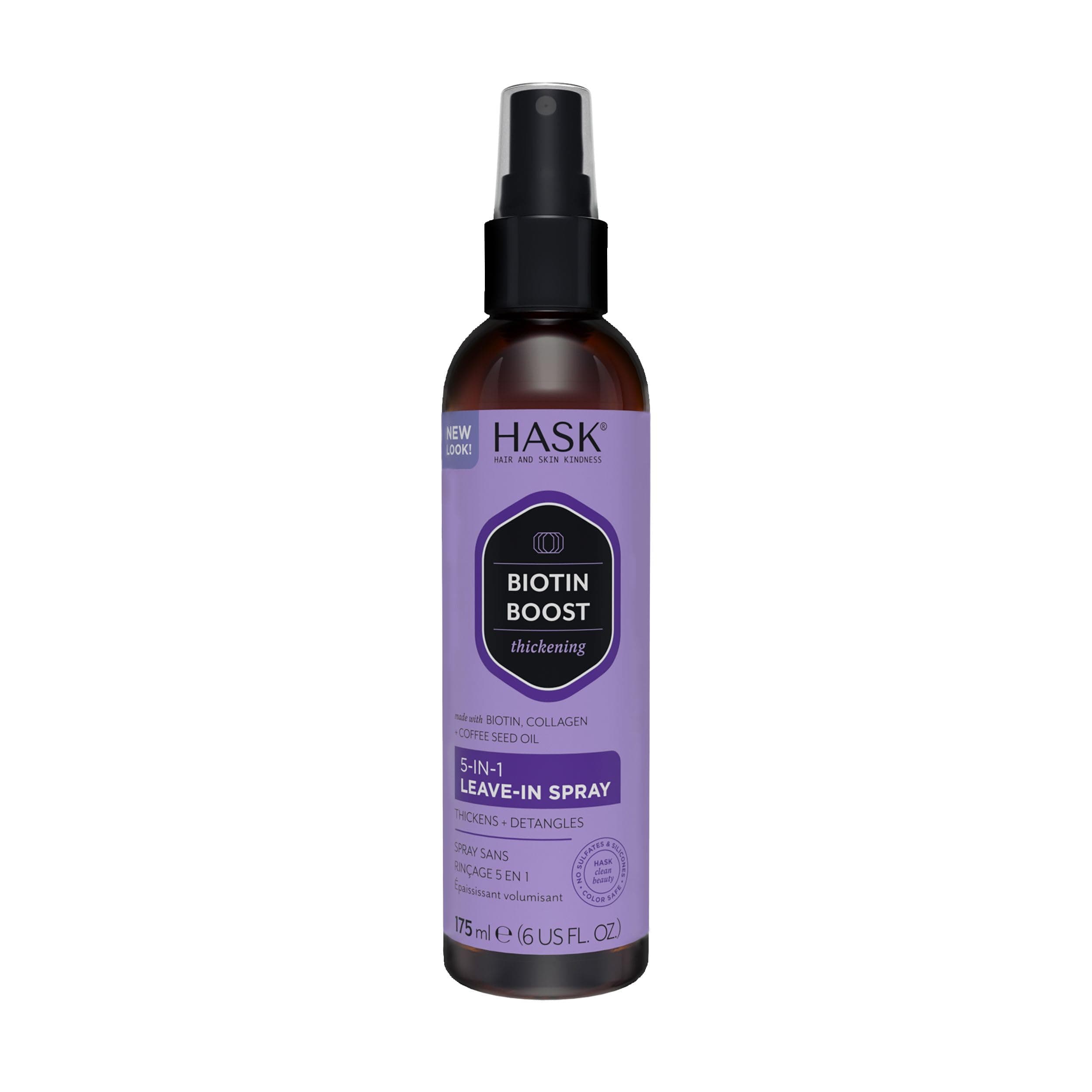 Biotin Boost. 5 In 1 Leave In Spray 175 ml, Black