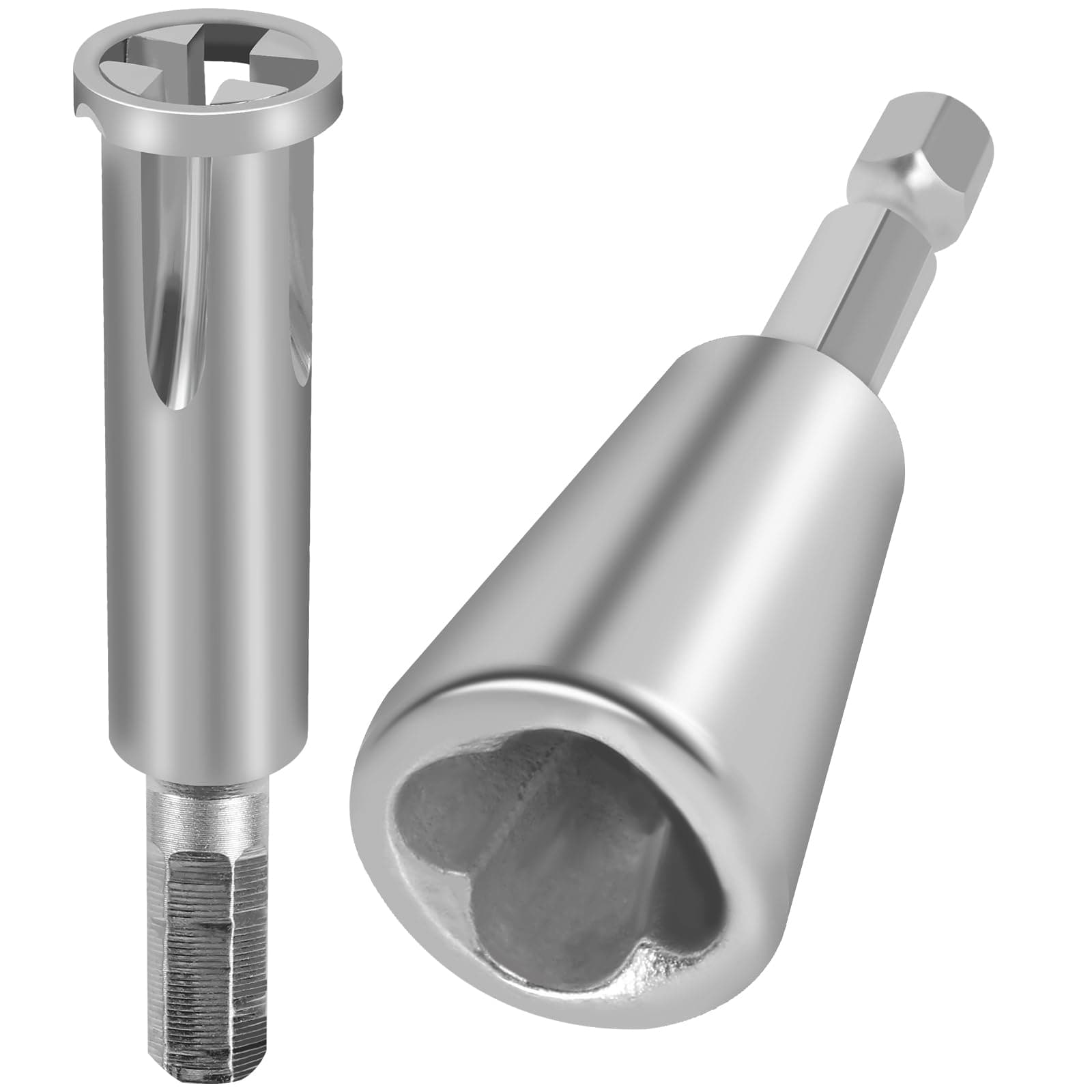 Wire Twisting Tool, Wire Stripper and Twister, Quick Connector Twist Wire Tool for Power Drill Drivers,Wire Stripping Tool Wire Nut Twister Spin Twisting Wire Connector Socket (Style 01)