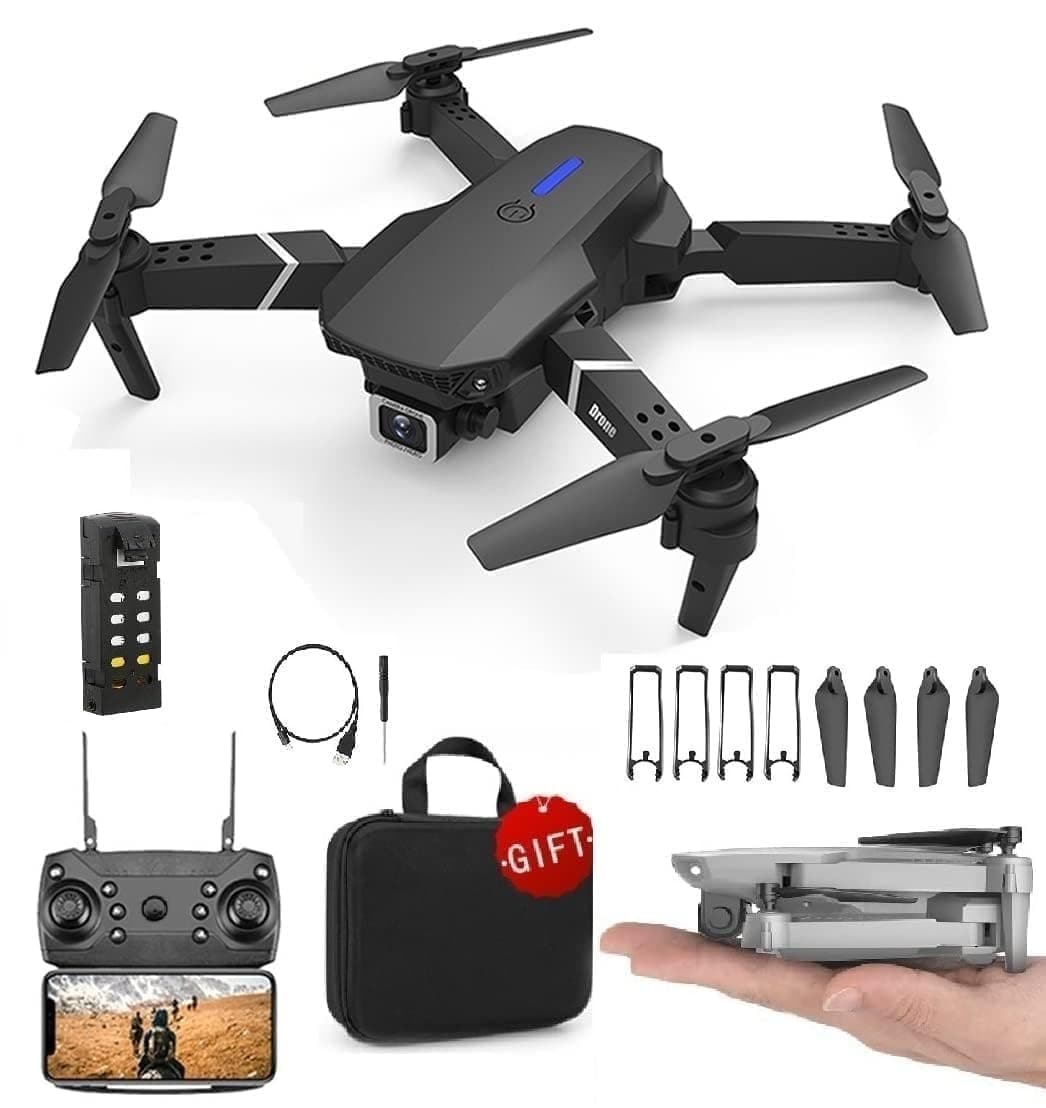 Foldable-Toy-Drone-with-HQ-WiFi-Camera-Remote-Control-for-Kids-Quadcopter-with-Gesture-Selfie-Flips-Bounce-Mode-App-One-Key-Headless-STAR-Mode-functionality-Black (2)