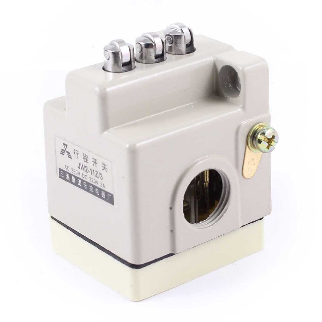 IIVVERR 3NO 3NC 3 Roller Plunger Position Limit Switch JW2-11Z/3 Gray(3NO 3NC 3 Interruptor de límite de posición del émbolo del rodillo paralelo JW2-11Z / 3 Gris