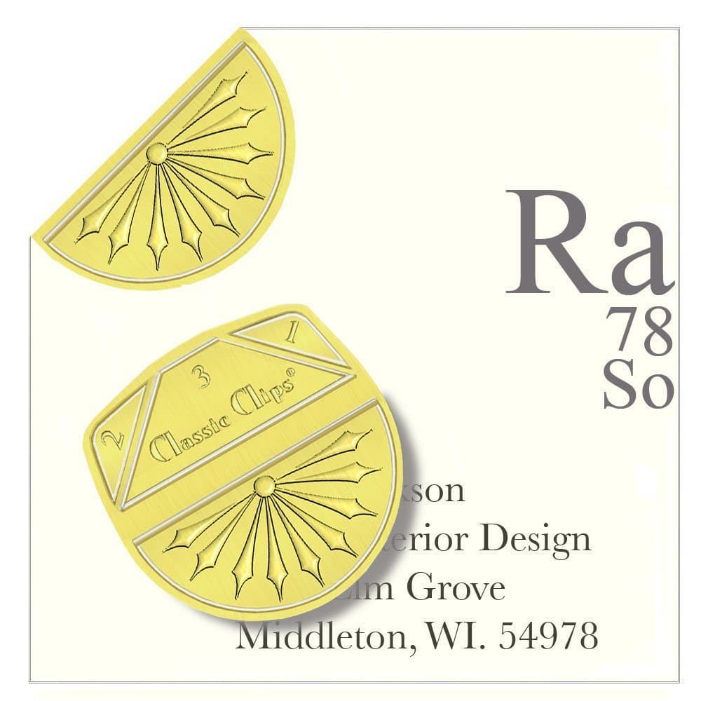 Carlton Gold Paper Clip -100