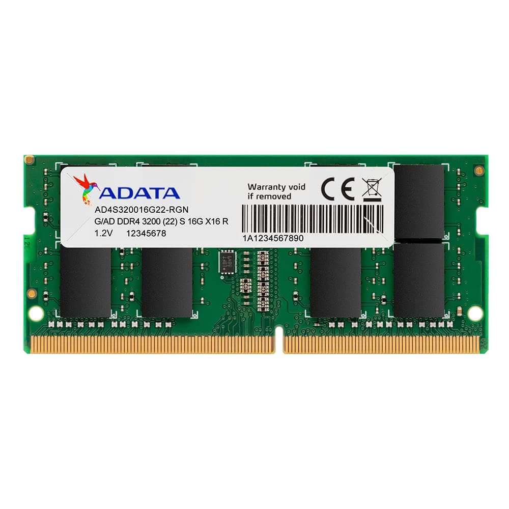 ADATA AD4S320032G22-SGN 32GB DDR4-3200 (PC4-25600) 260-Pin SO-DIMM