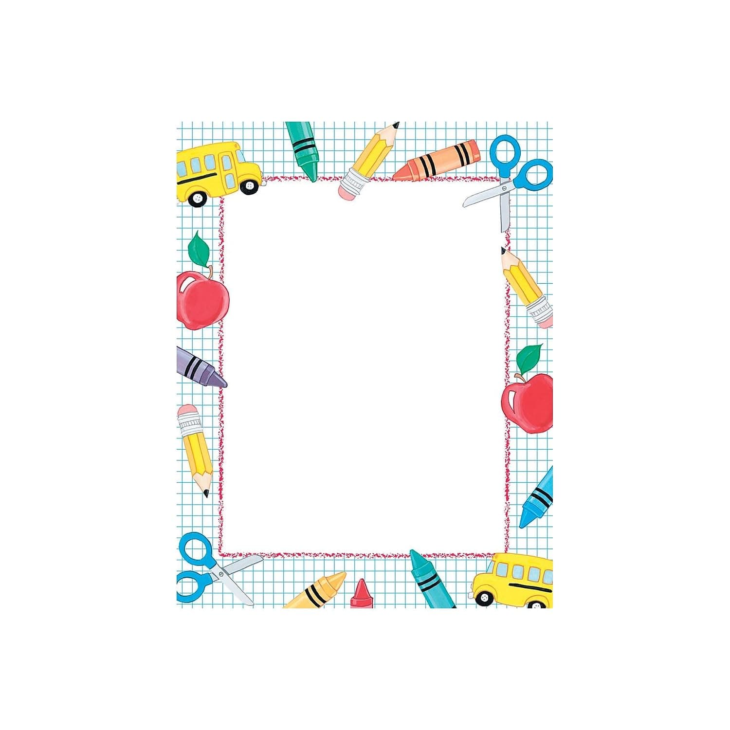 Great Papers! School Stuff Letterhead, 80 Count, 8.5"x11" (2013195)