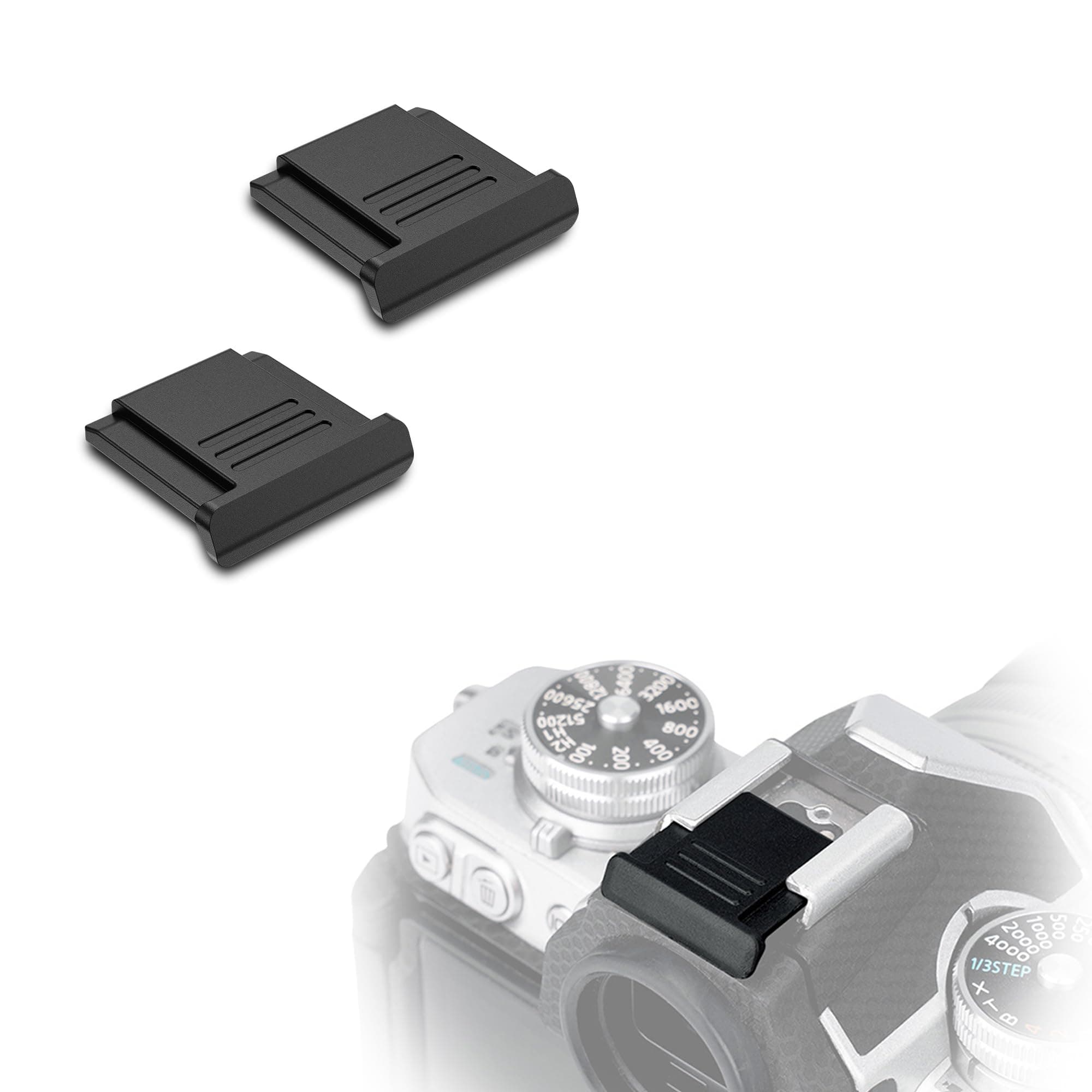 2 PCS Camera Hot Shoe Cover Cap Protector for Nikon Z f Zf Zfc Z30 Z50 Z9 Z8 Z7 Z6 II Z5 D850 D810 D780 D750 D7500 D7200 D5600 D5500 Coolpix P950 P1000 Ricoh GR III GR IIIx Replaces Nikon BS-1